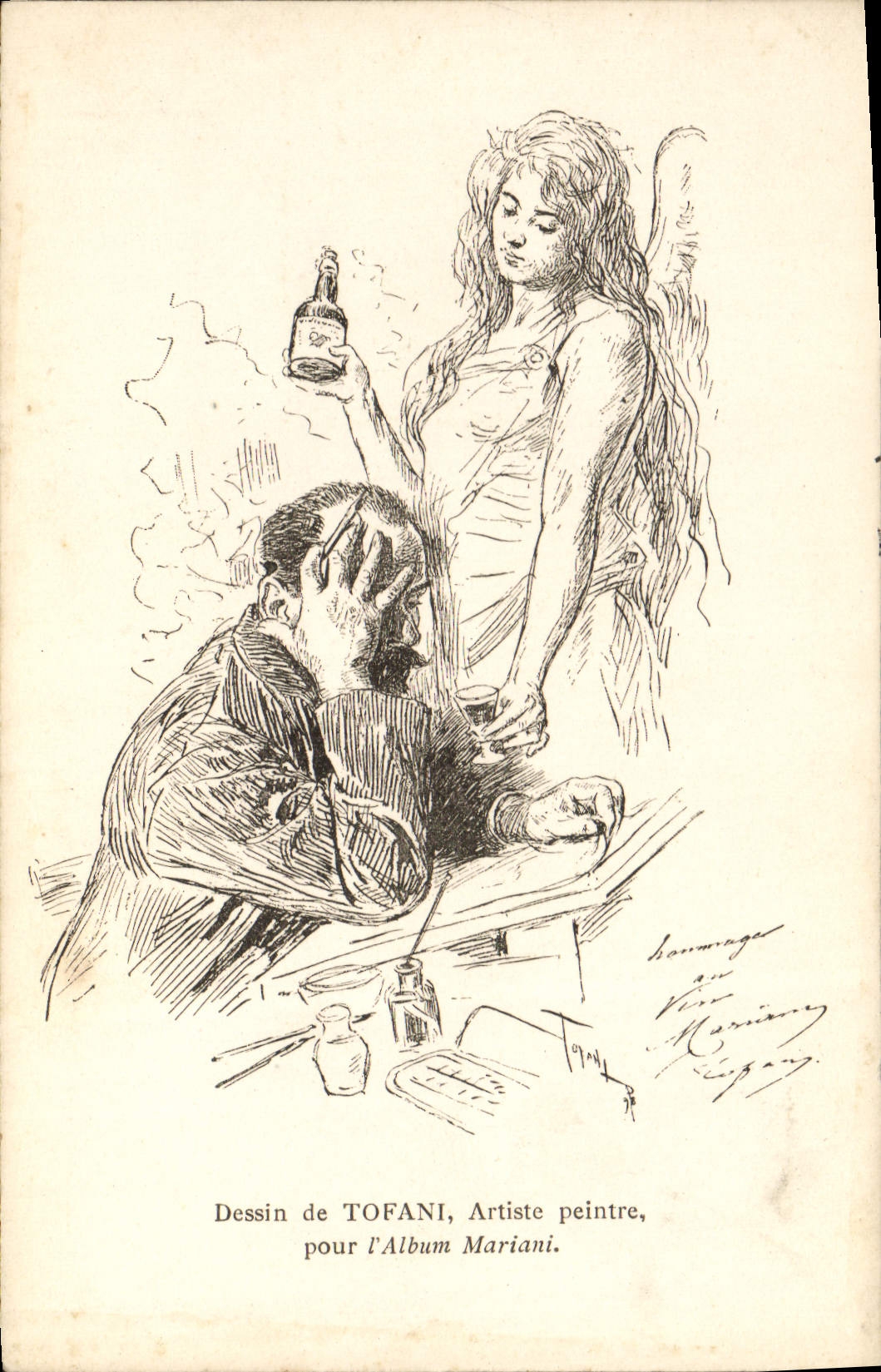 CPA Fantaisie Illustrateur Album Mariani Tofani