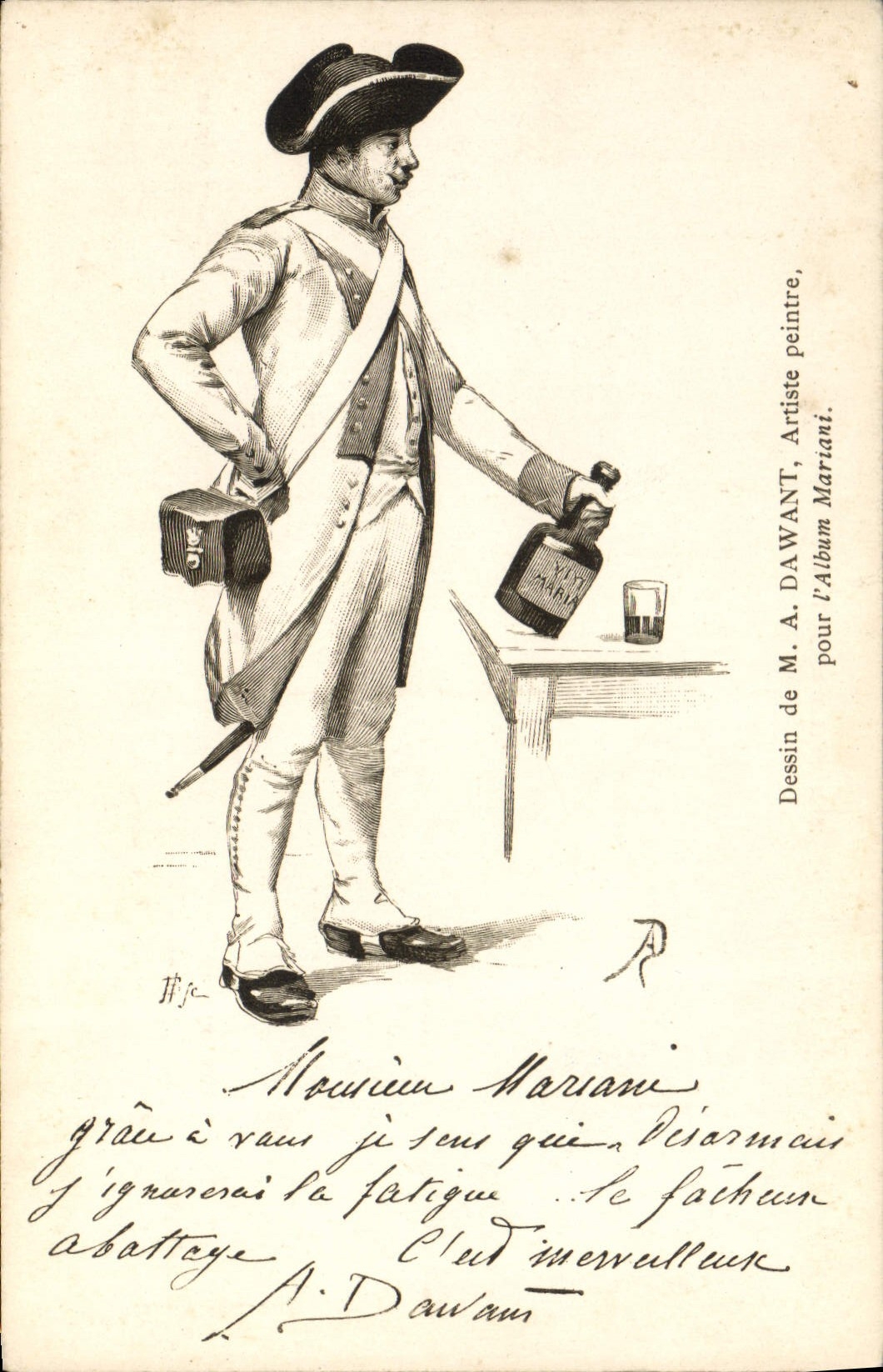 CPA Fantaisie Illustrateur Album Mariani A Dawant