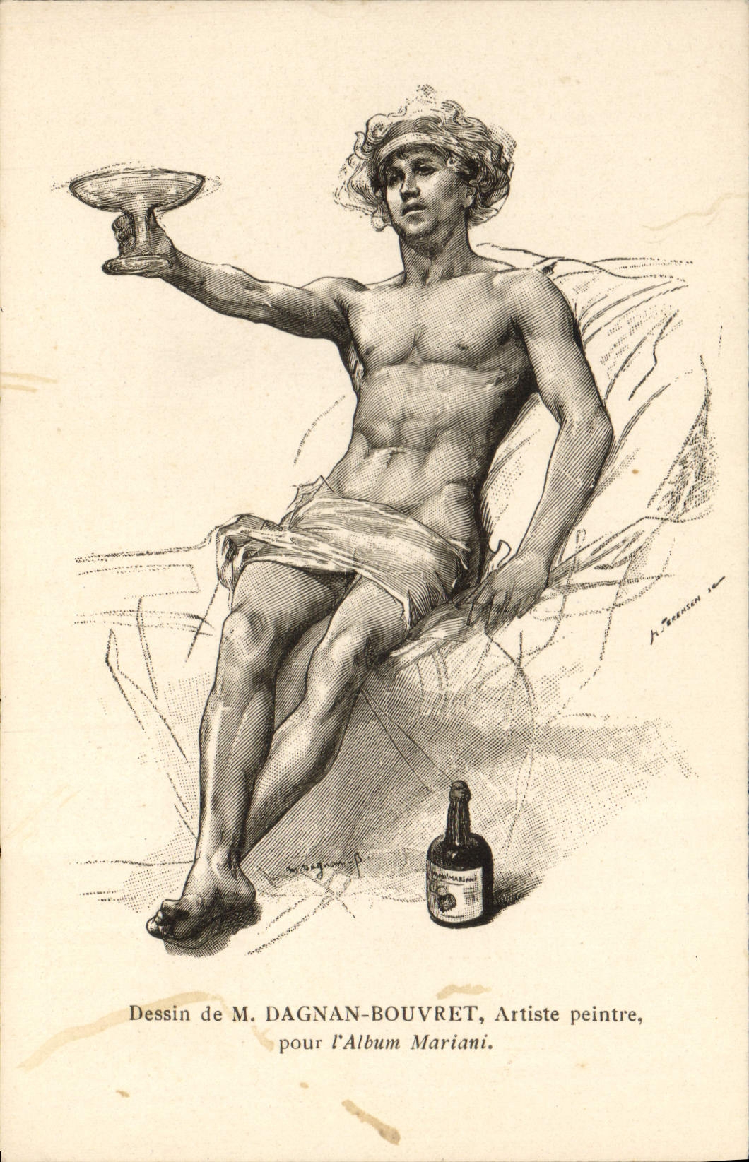 CPA Fantaisie Illustrateur Album Mariani Dagnan Bouvret