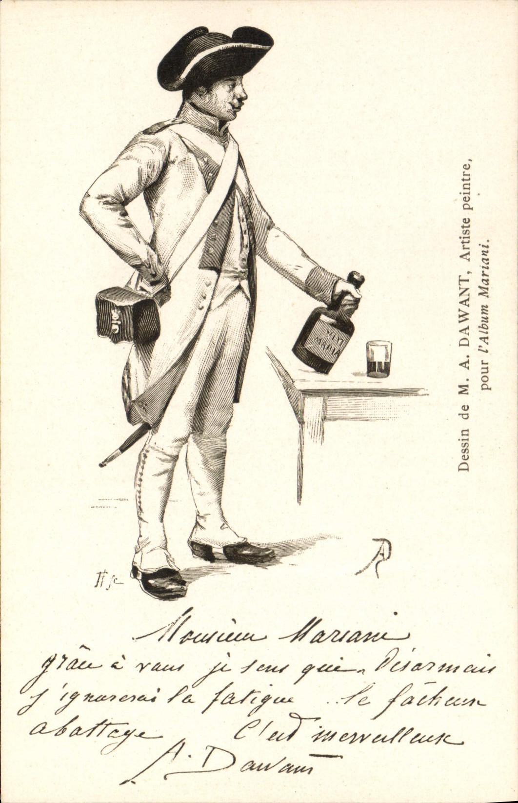 CPA Fantaisie Illustrateur Album Mariani Dawant