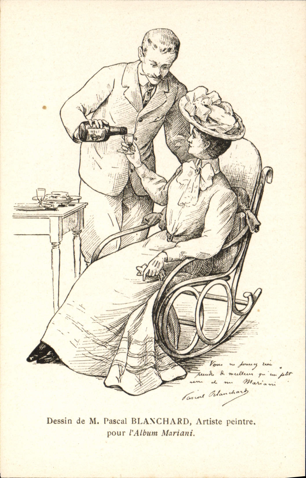 CPA Fantaisie Illustrateur Album Mariani Pascal Blanchard