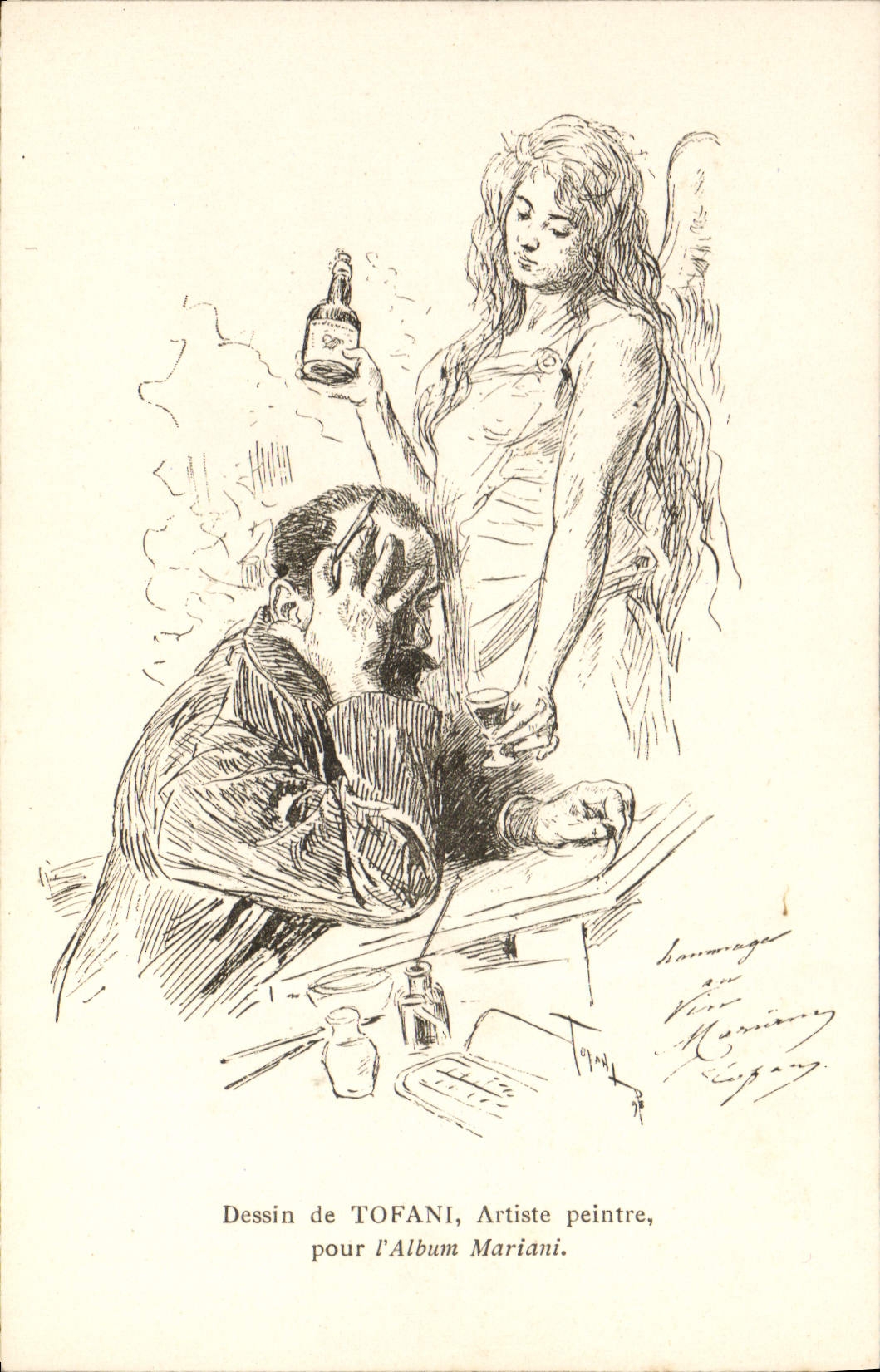 CPA Fantaisie Illustrateur Album Mariani Tofani