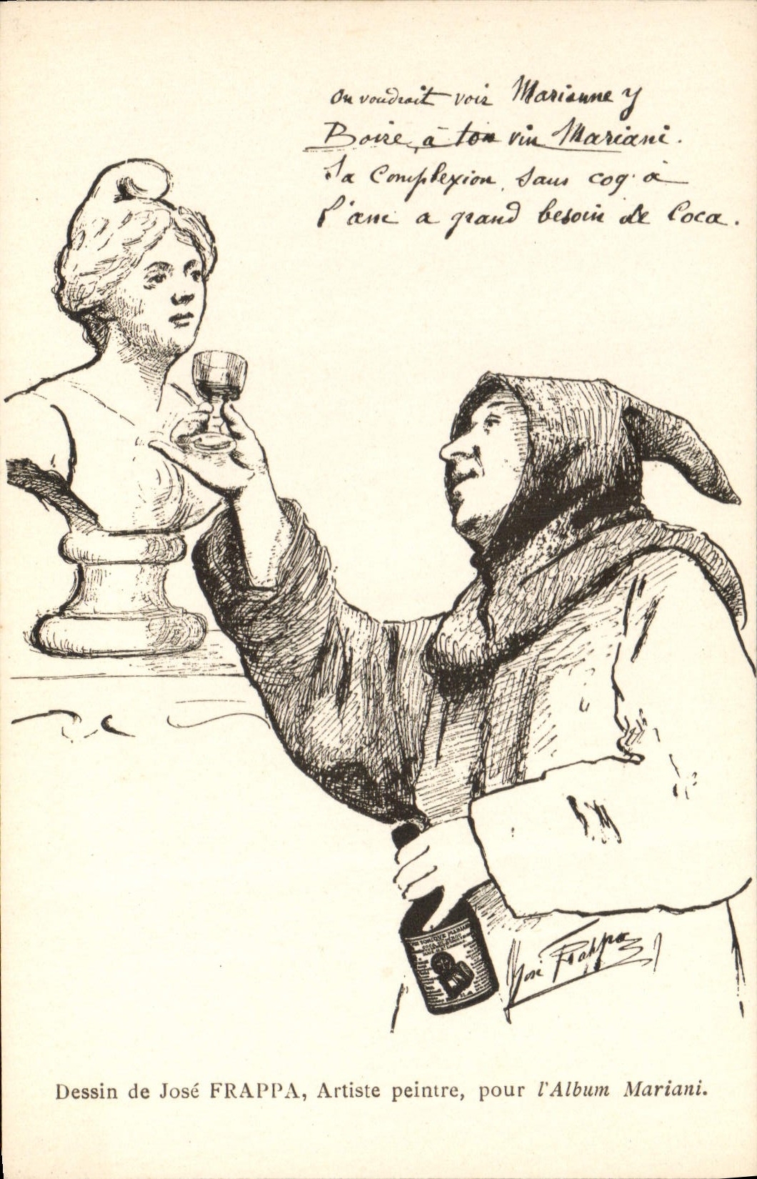 CPA Fantaisie Illustrateur Album Mariani Jose Frappa