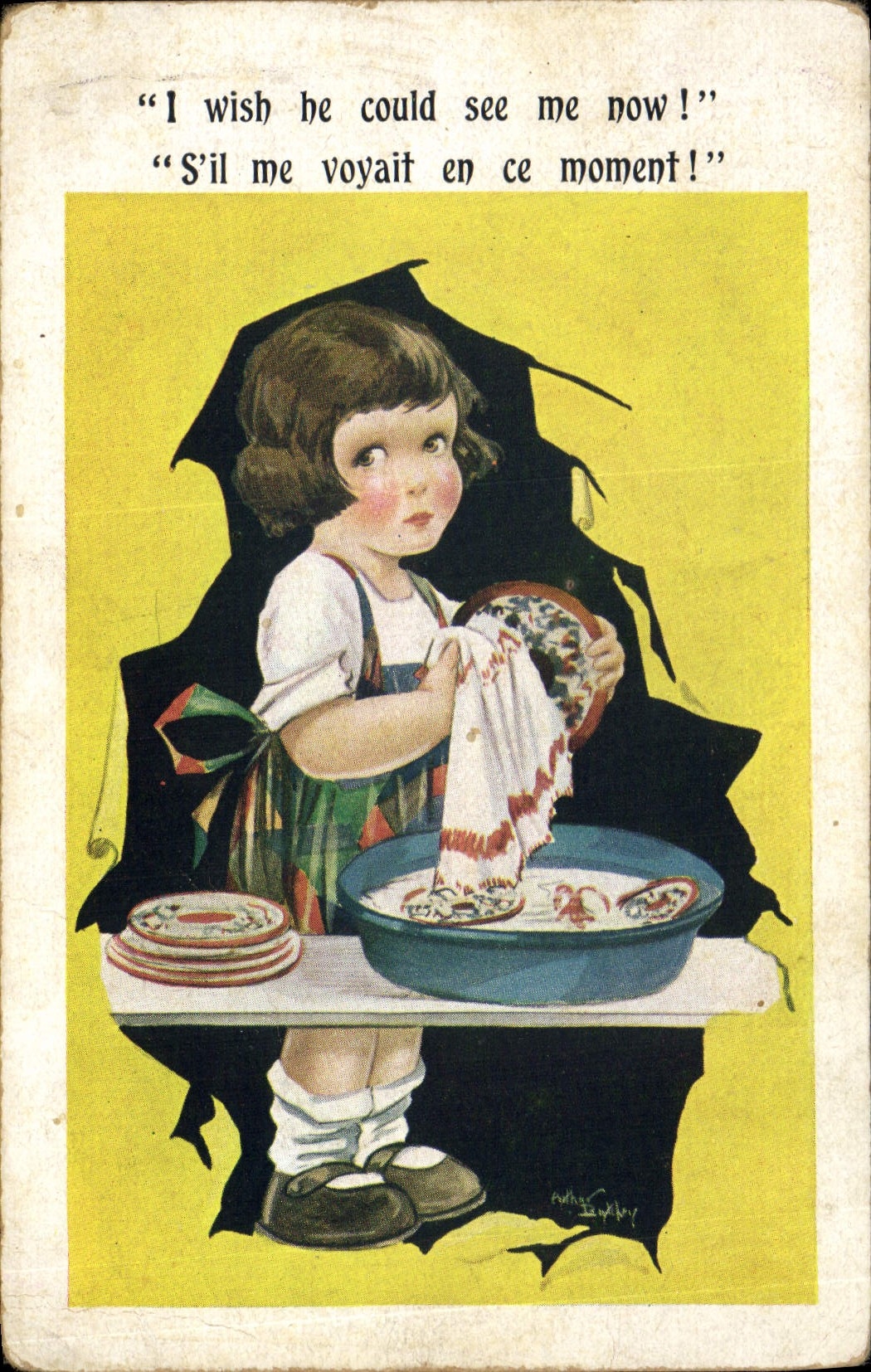 CPA Fantaisie Illustrateur Enfants