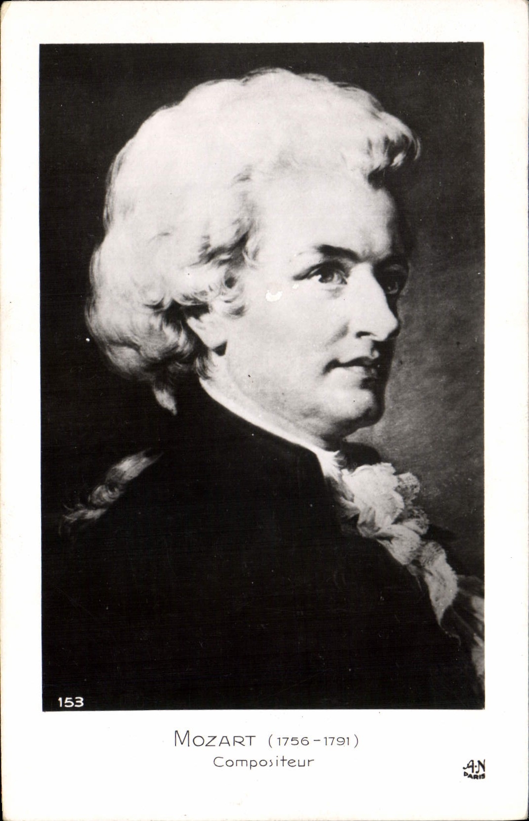 CPA Mozart Compositeur 