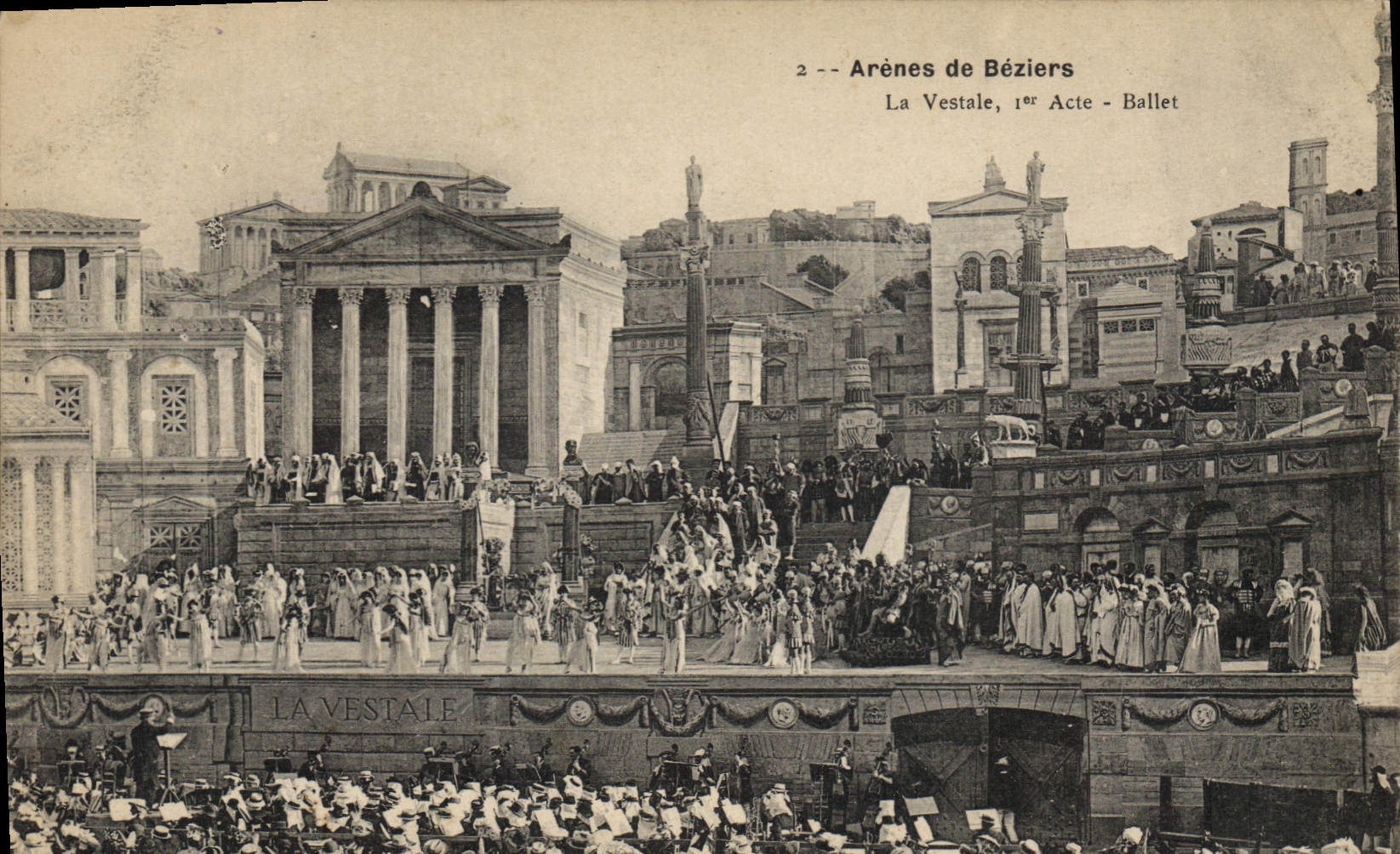 CPA Theatre Arenes de Beziers La Vestale Ballet