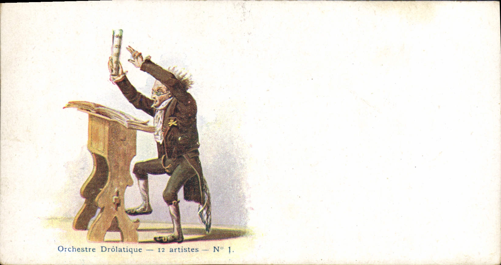 Postal Orquesta drolatique