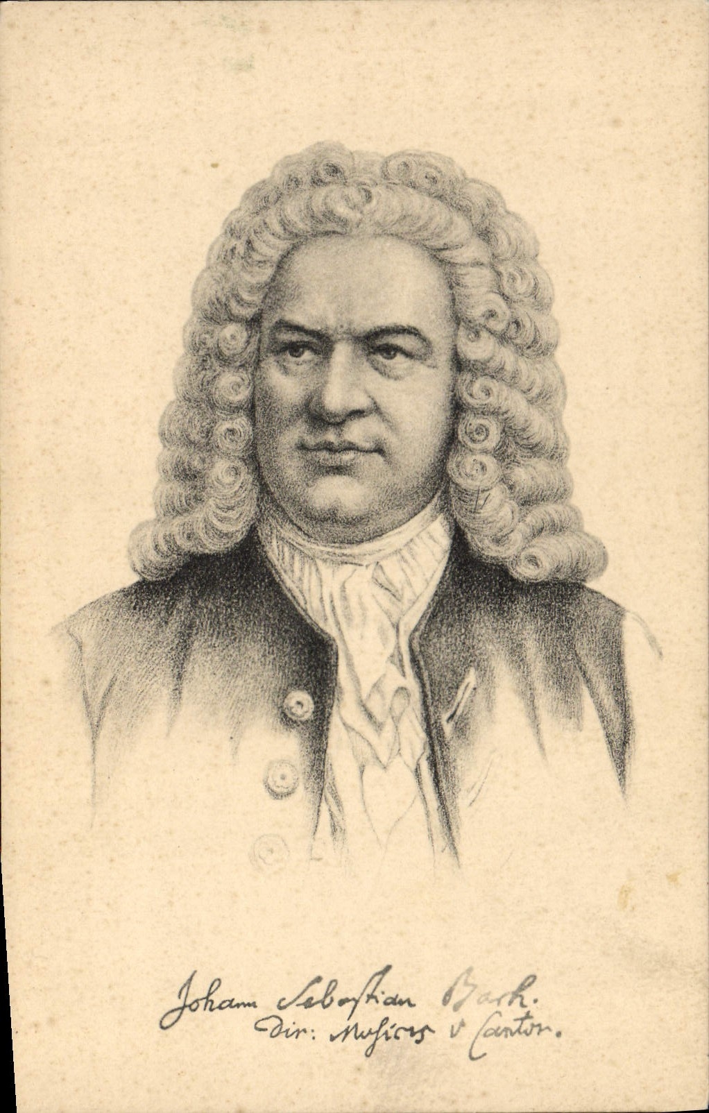 CPA Johann Sebastian Bach