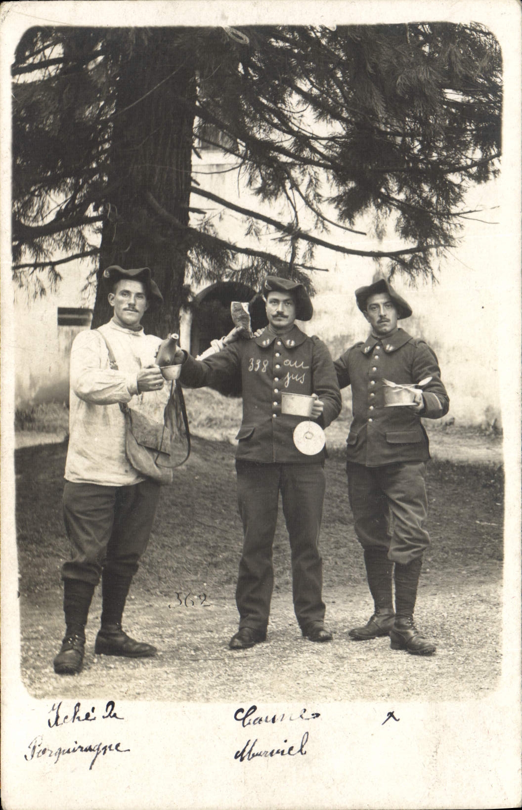 CHART PHOTO Chambéry Annecy Militaria Alpine hunters