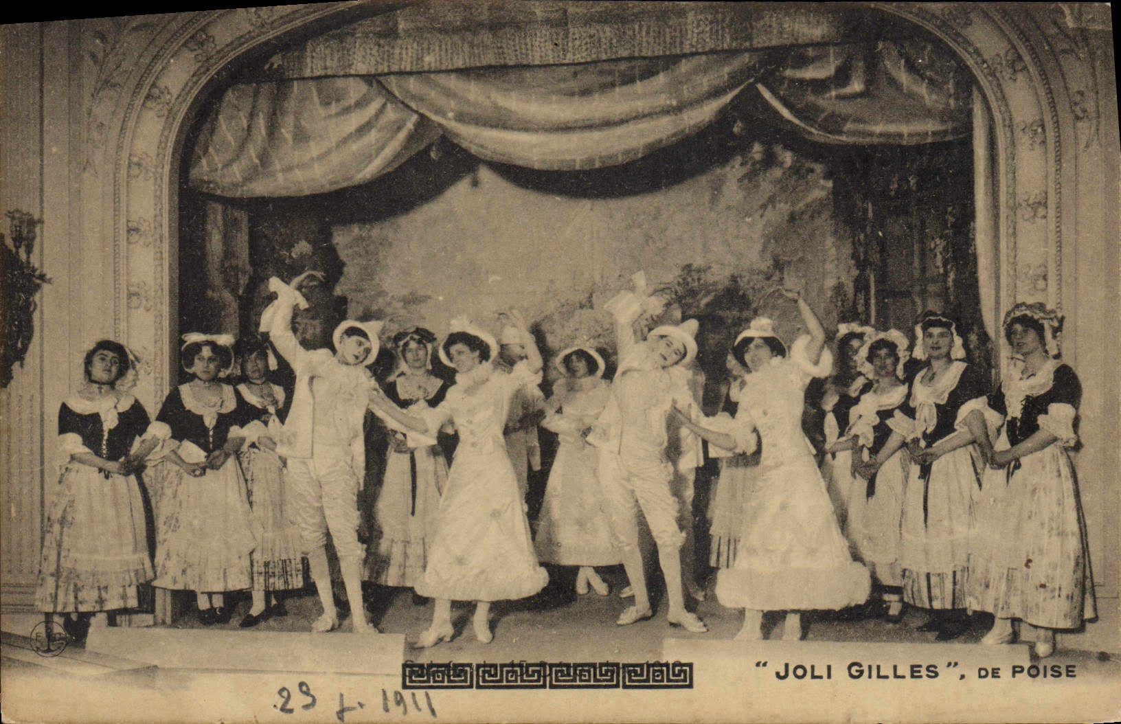 CPA Theatre Joli Gilles de Poise 