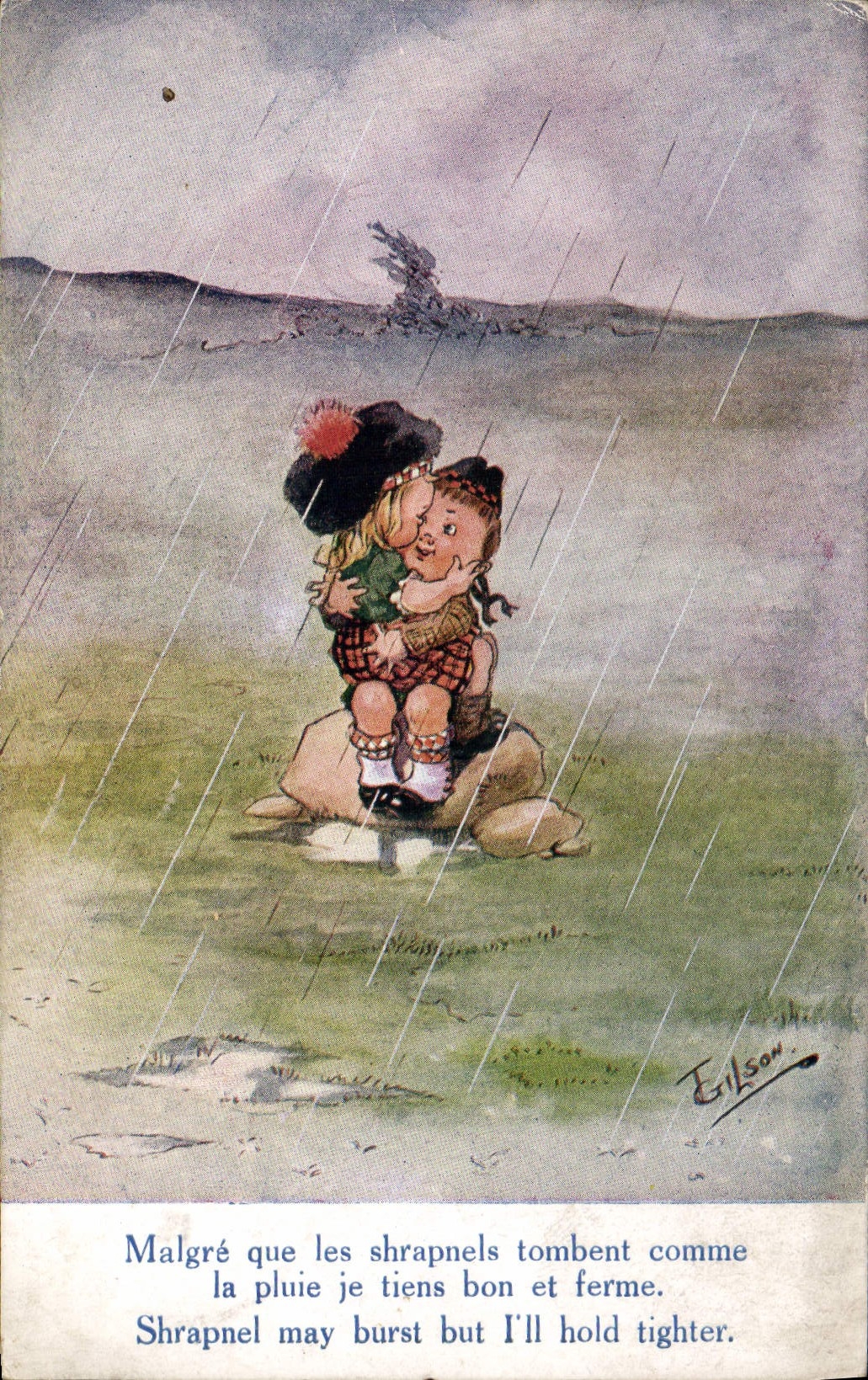 Vintage Postcard Fantasy Illustrator Mac Children