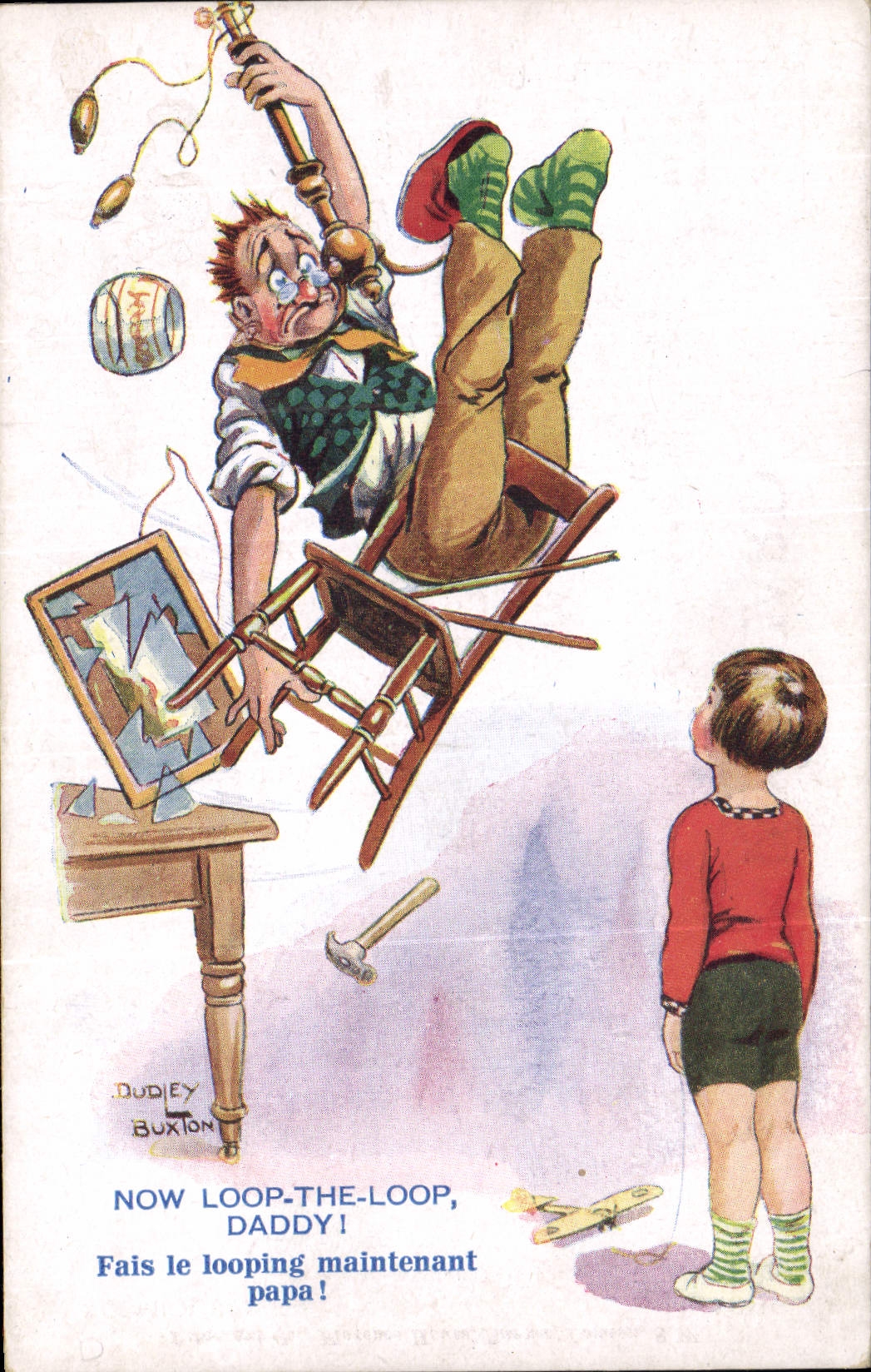 Vintage Postcard Fantasy Illustrator Dudley Buxton