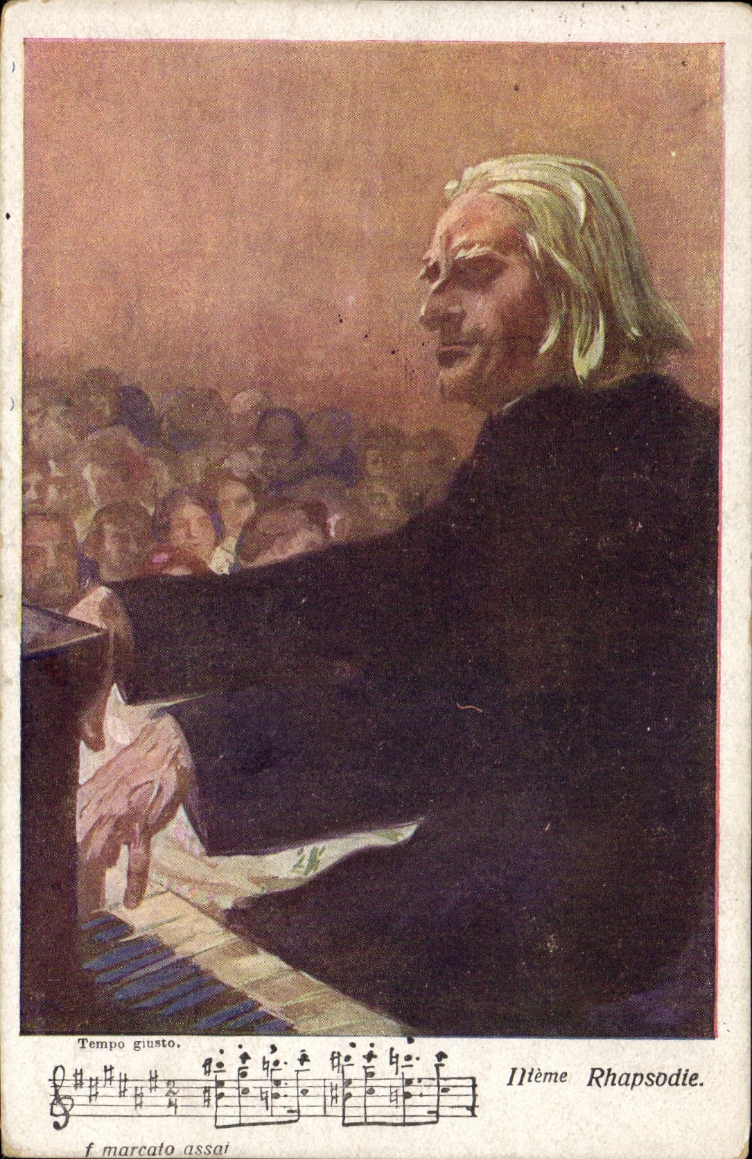 Postal Rapsodia Piano