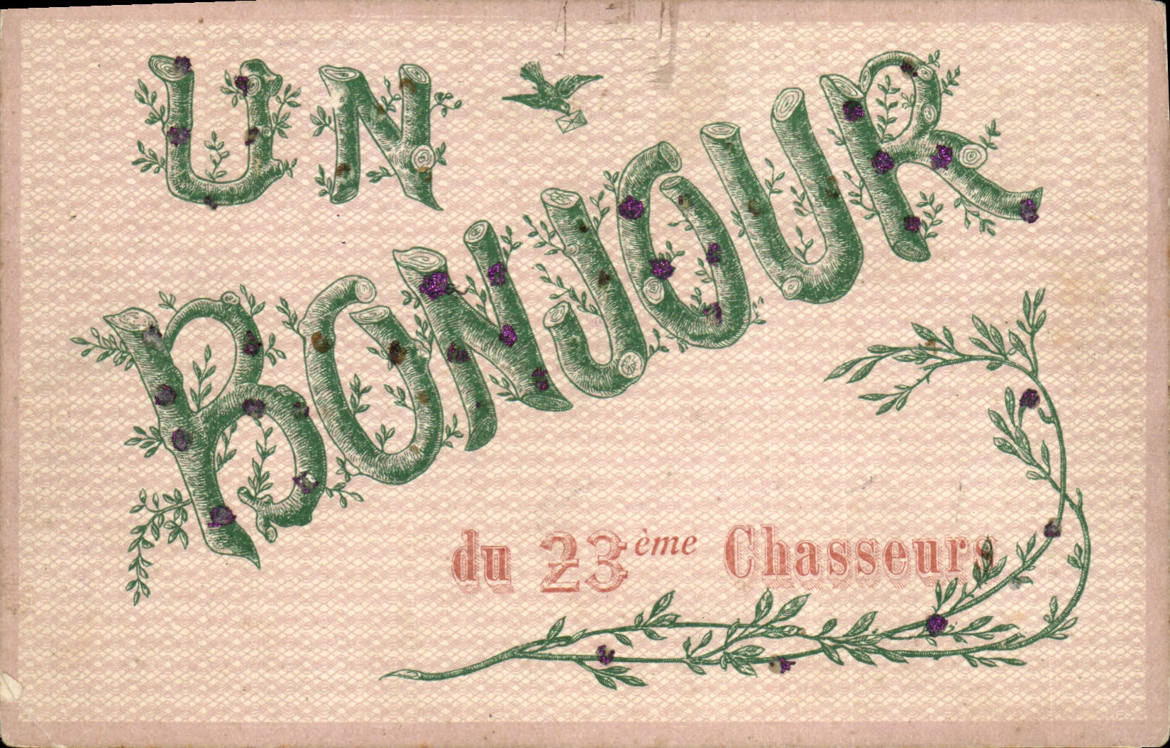 CPA Militaria Chasseurs alpins 23eme Chasseurs