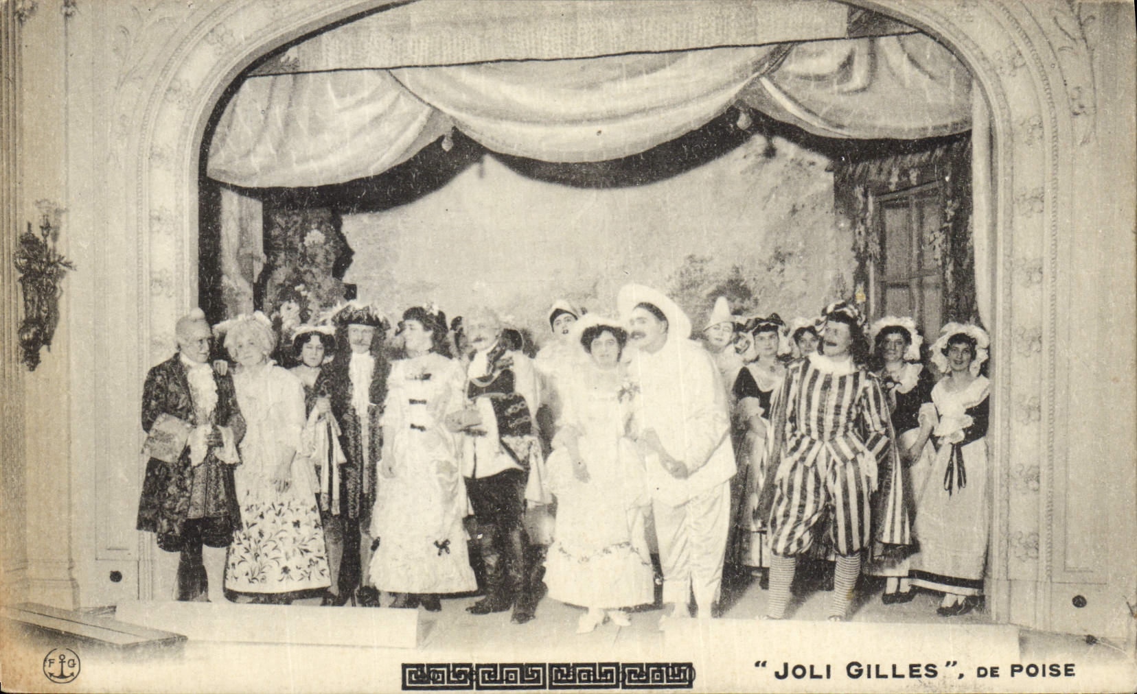 CPA Theatre Joli Gilles de Poise 