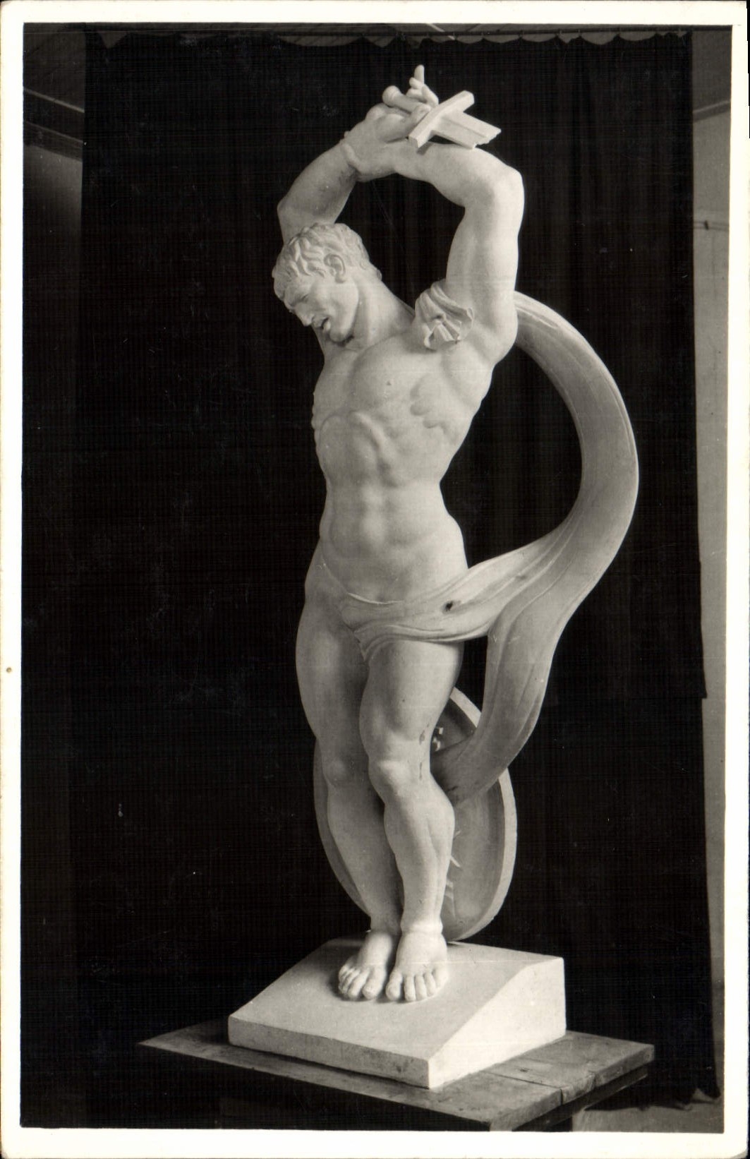 Vintage Postcard Sculpture