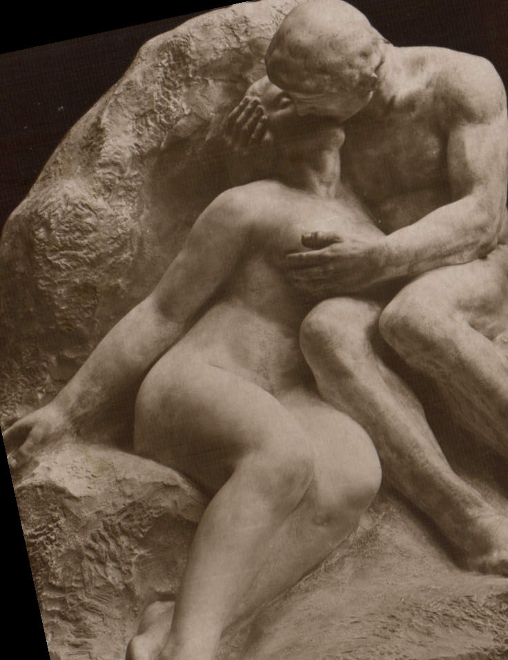 Vintage Postcard Zwei Menschen Emil Renker