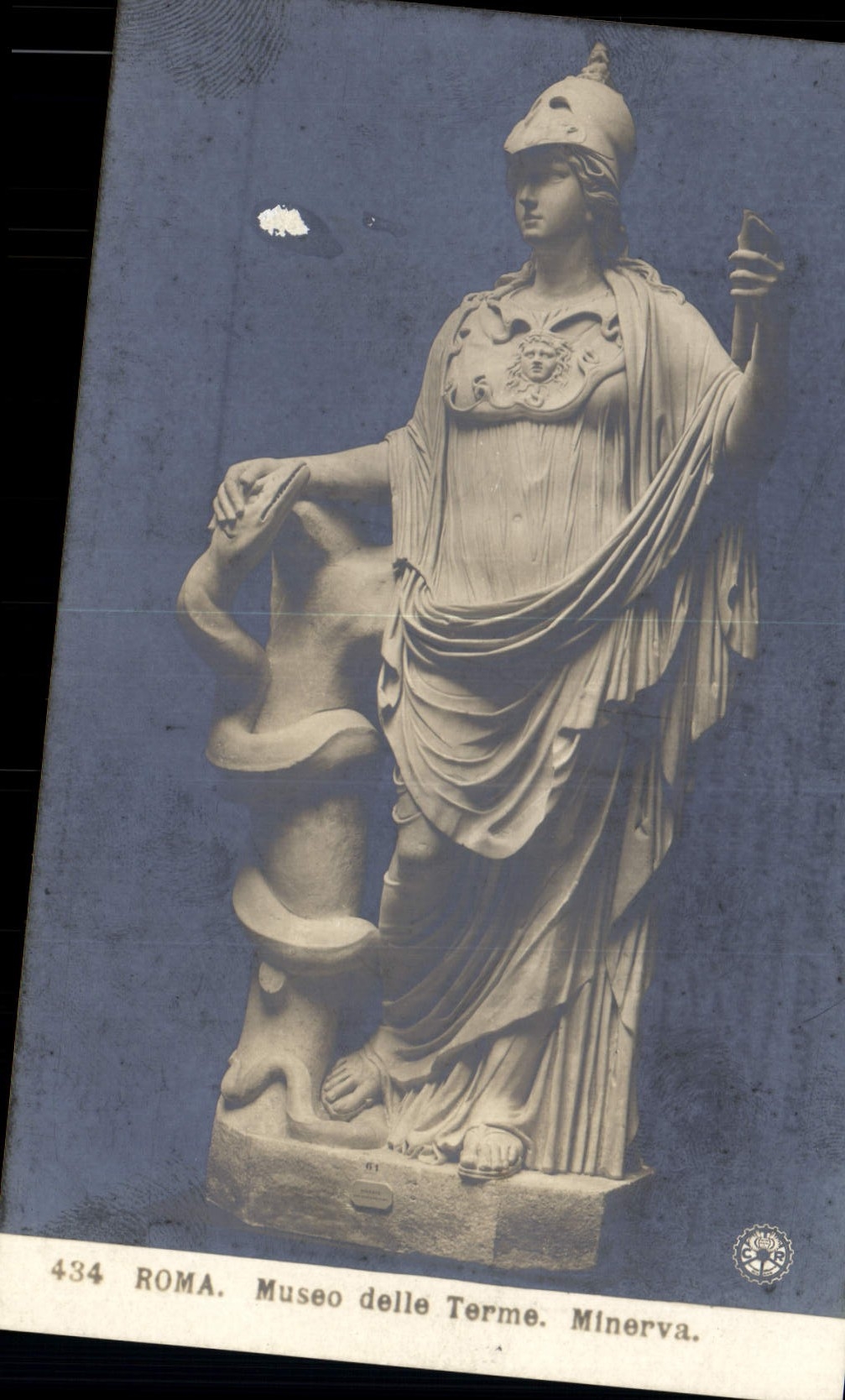 CPA Roma Museo delle Terme Minerva 