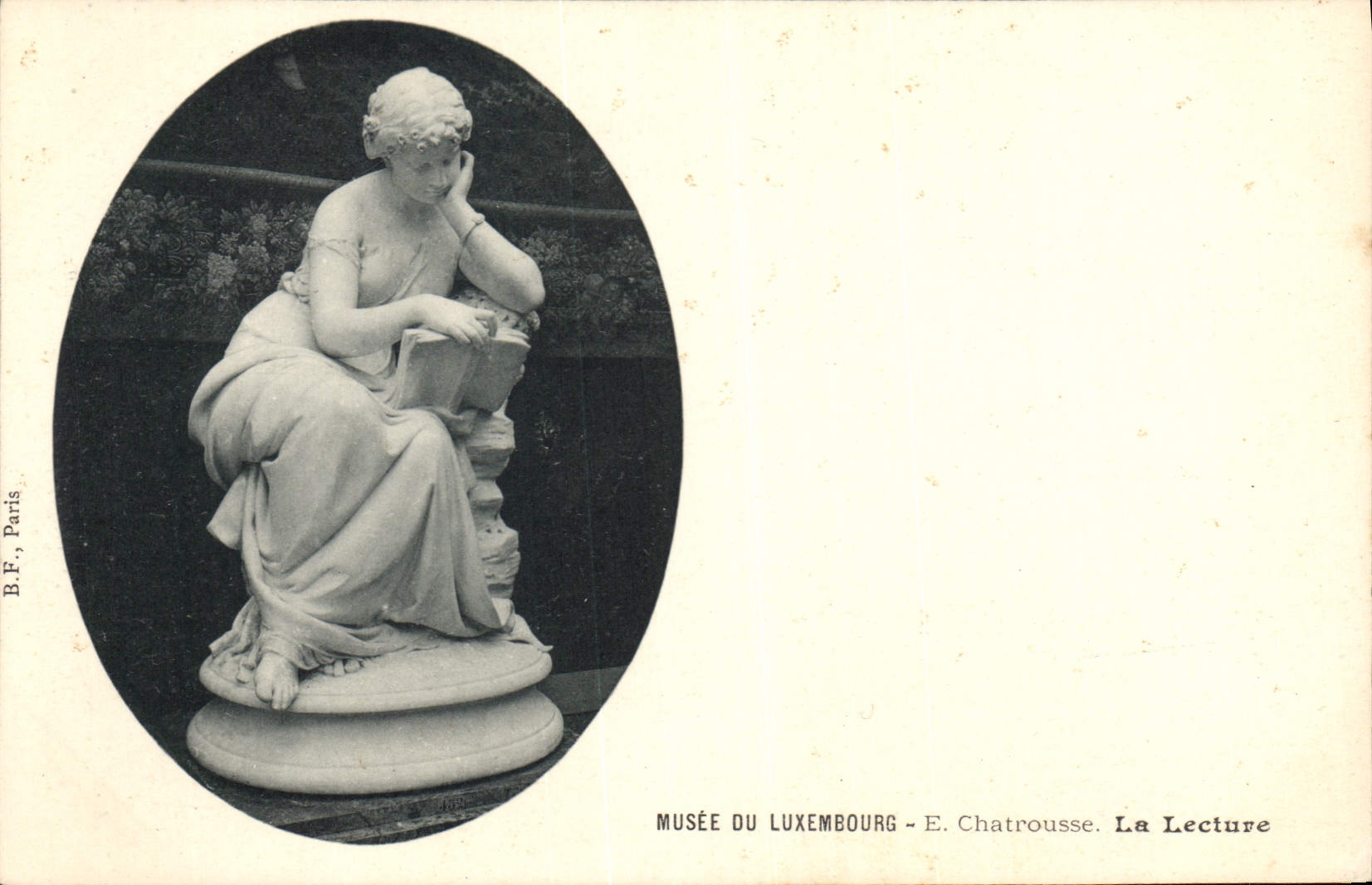 CPA Paris Musee du Luxembourg Chartrousse La lecture