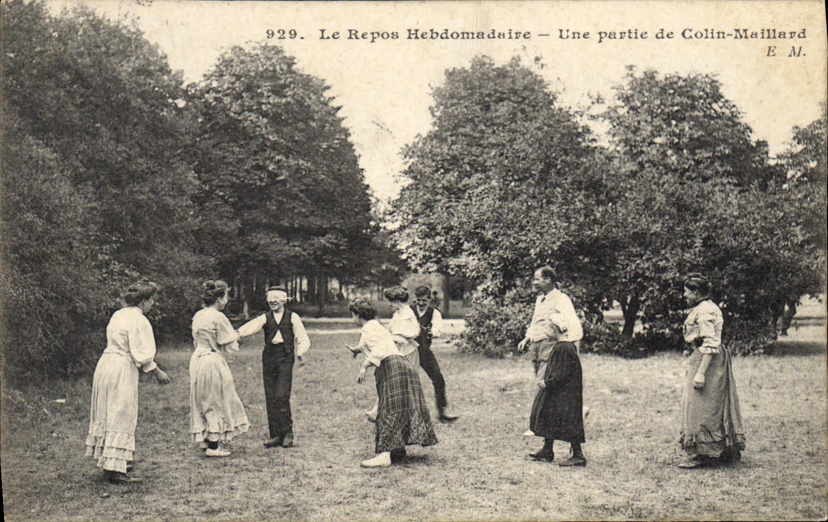 Vintage Postcard weekly rest part of Maillard Hake