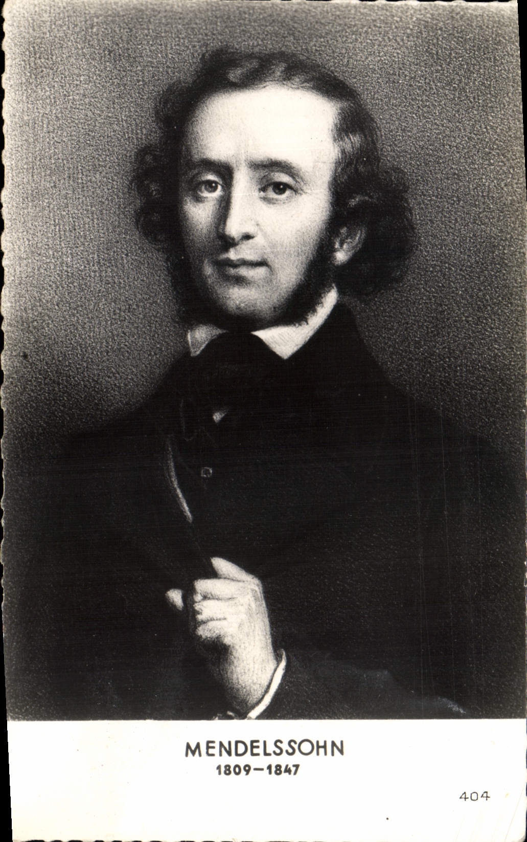 Modern Postcard Mendelssohn