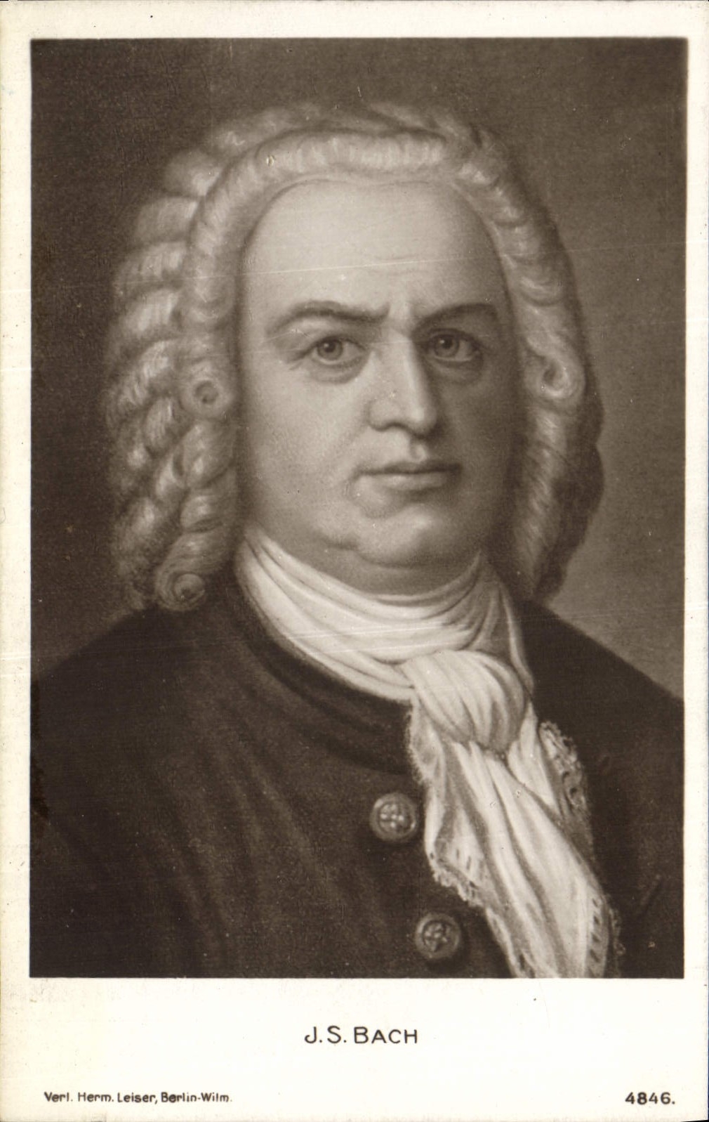 Postal JS Bach