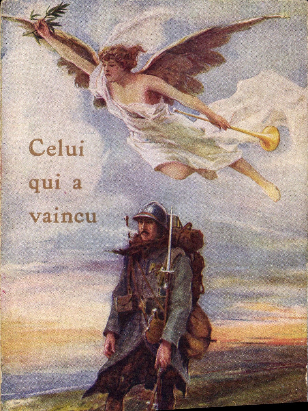 Vintage Postcard Militaria That which has defeated