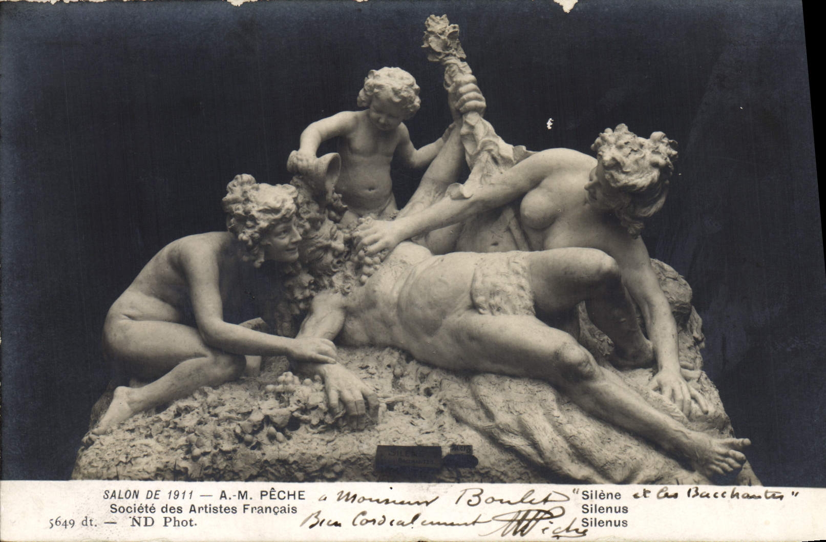 CPA Salon de 1911 Peche Silene