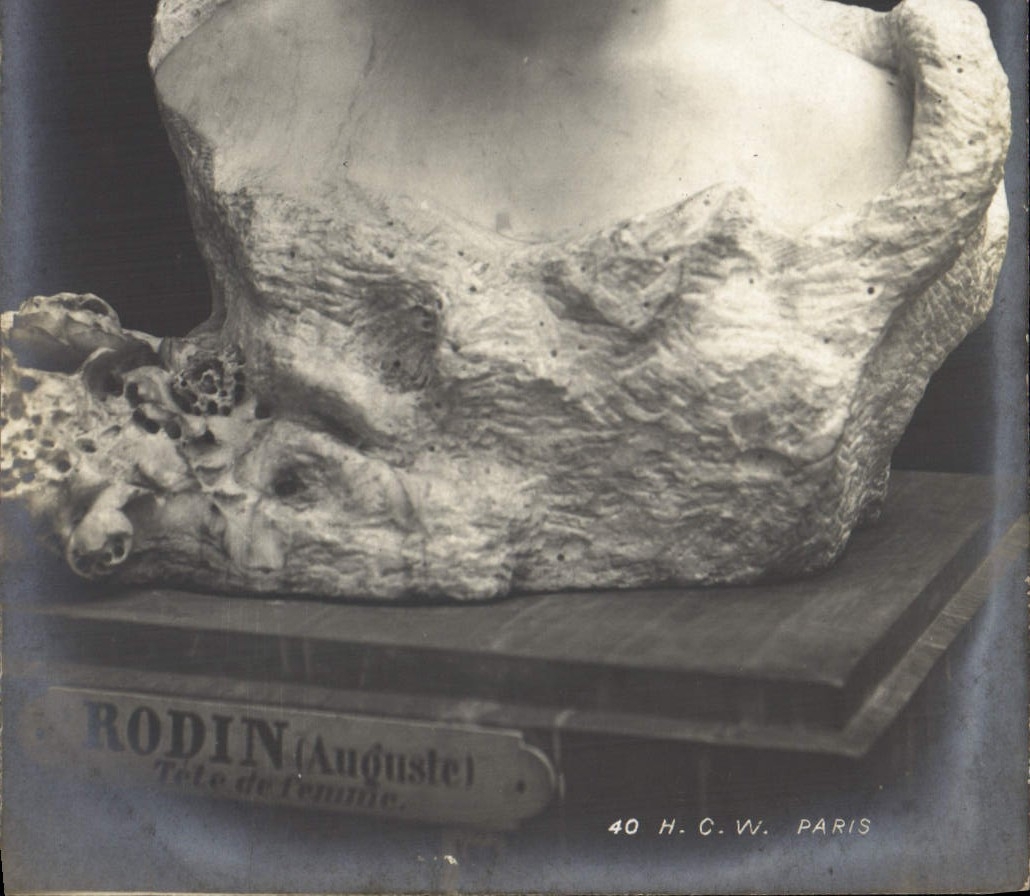 Vintage Postcard Paris Museum of Luxembourg Rodin