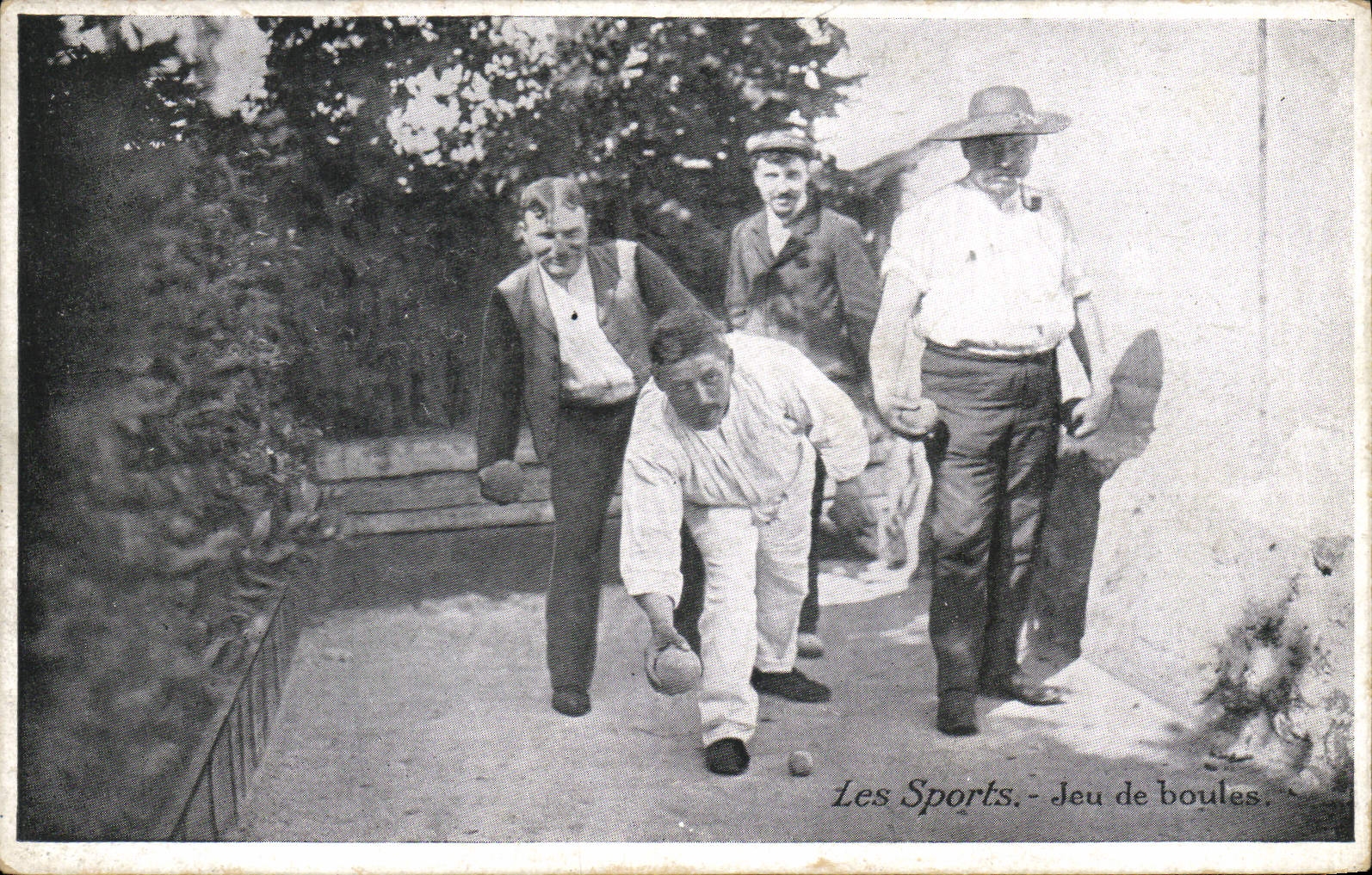 CPA Petanque Joueurs de boules