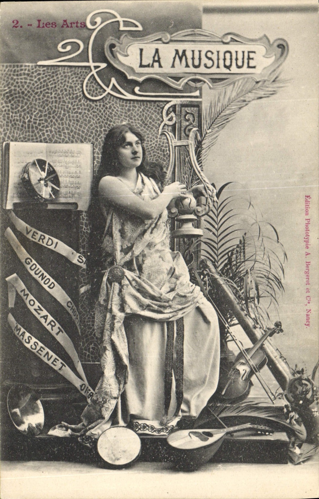 Postal las Artes la música