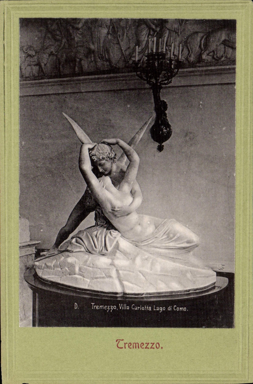 Vintage Postcard Tremezzo