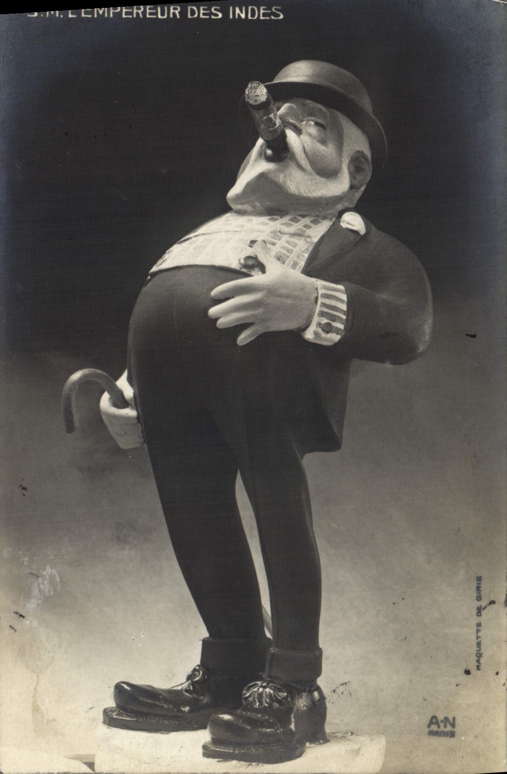 CPA SM L'empereur des Indes Inde 