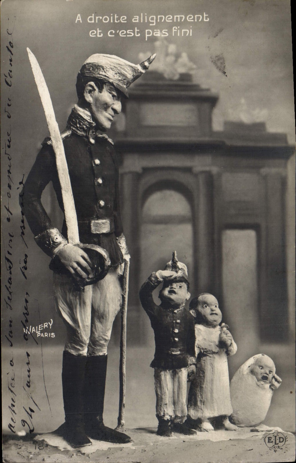 CPA A droite alignement et c'est pas fini