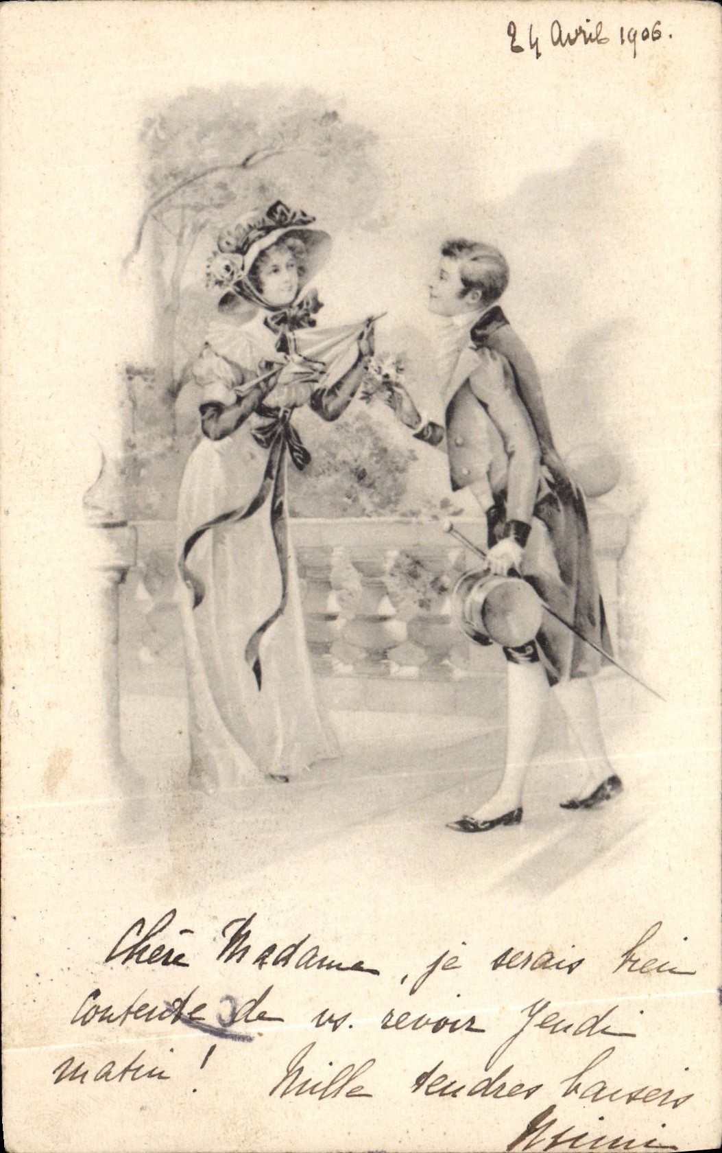 CPA Fantaisie Illustrateur Femme 