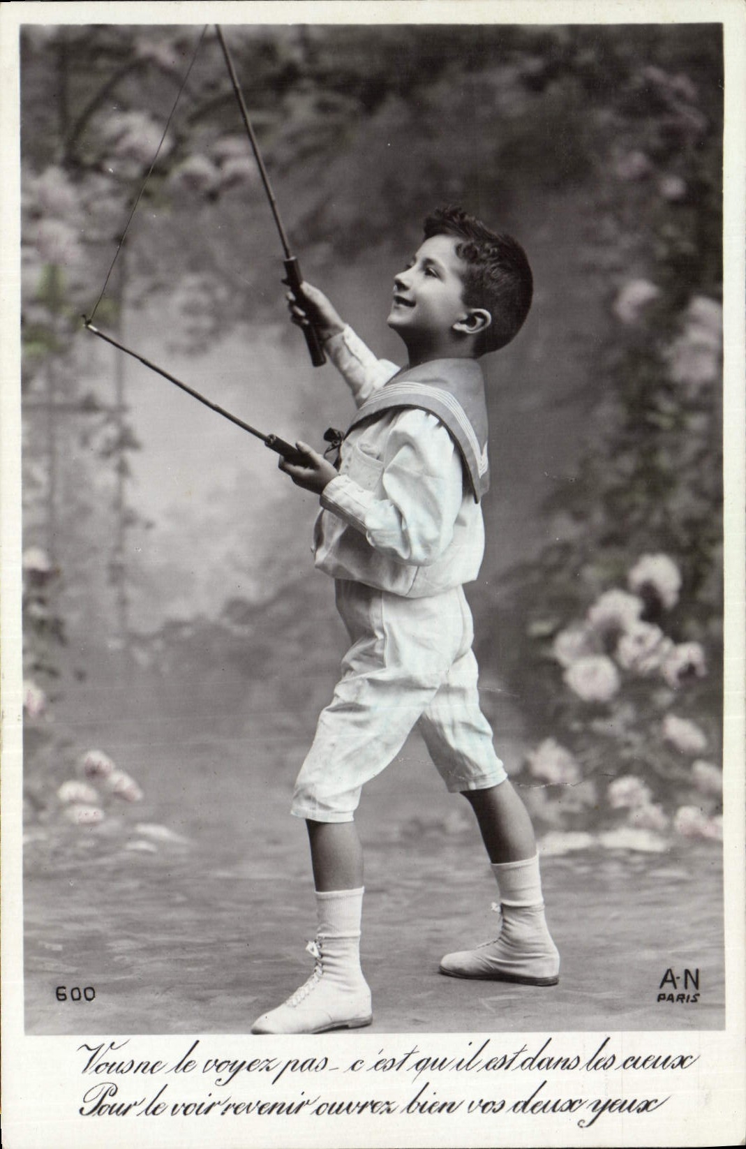 CPA Diabolo Enfant 