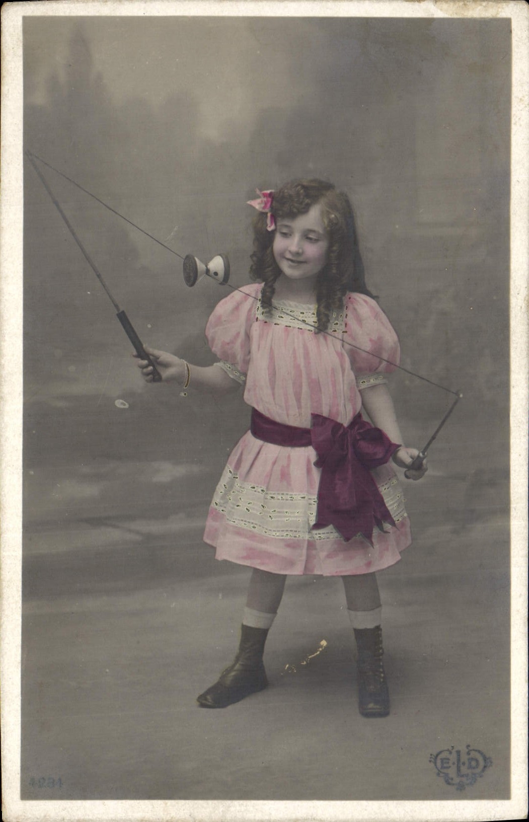 CPA Diabolo Enfant 