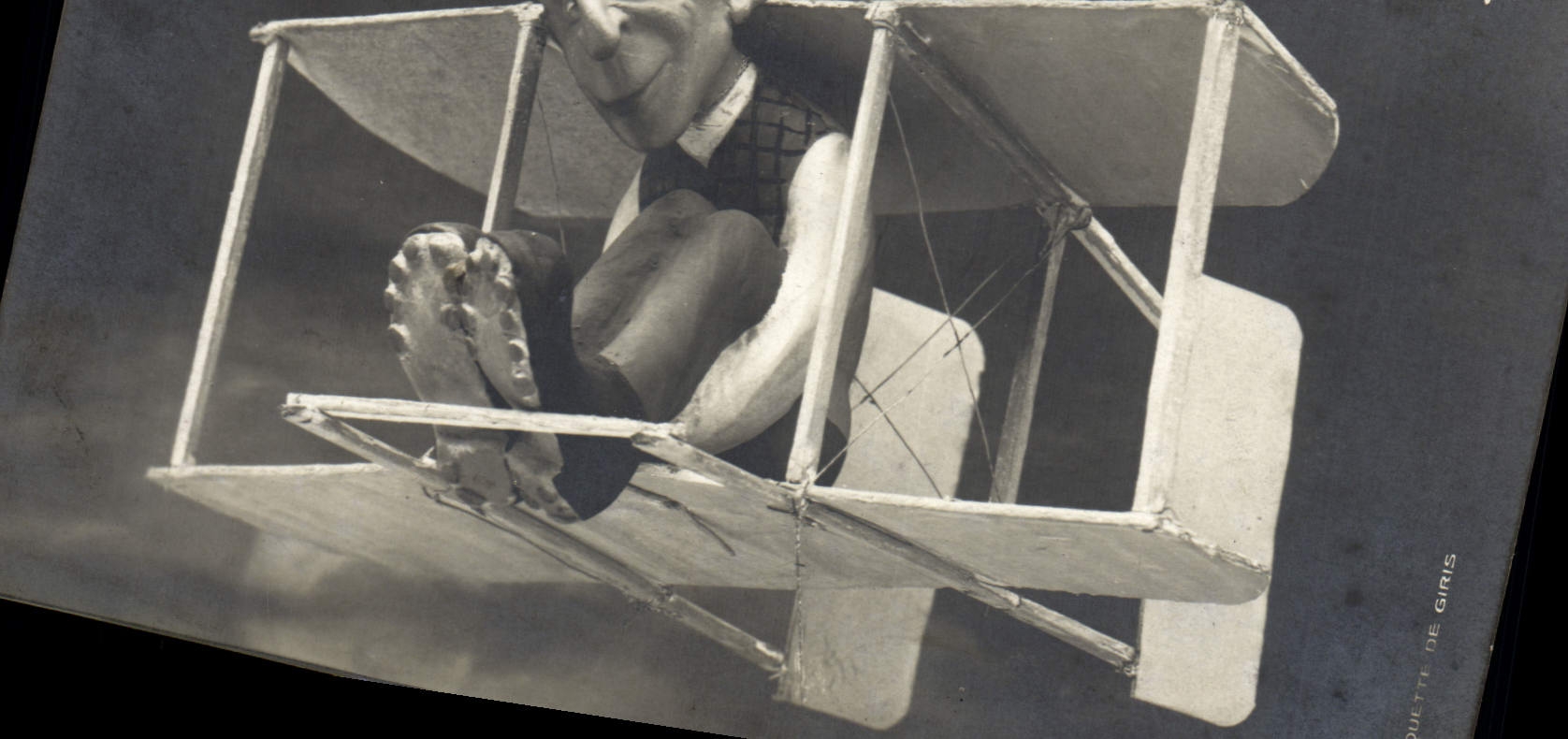 CPA Wright Un vol a l'americaine Aviation