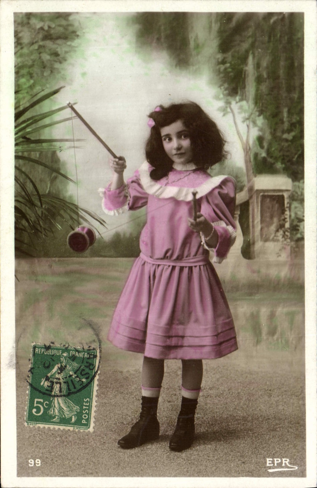 CPA Diabolo Enfant 