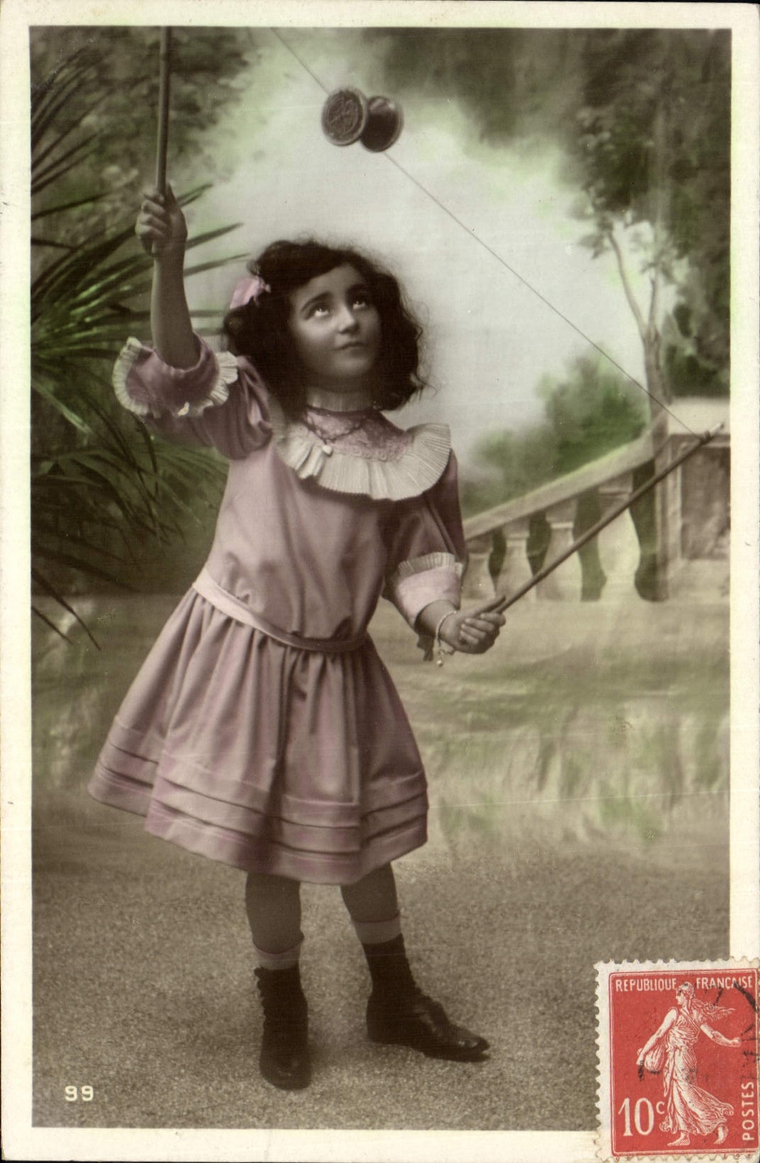 CPA Diabolo Enfant 