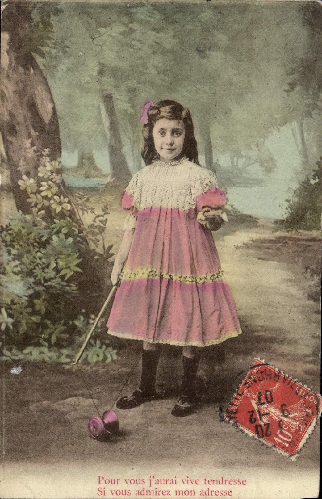 CPA Diabolo Enfant 