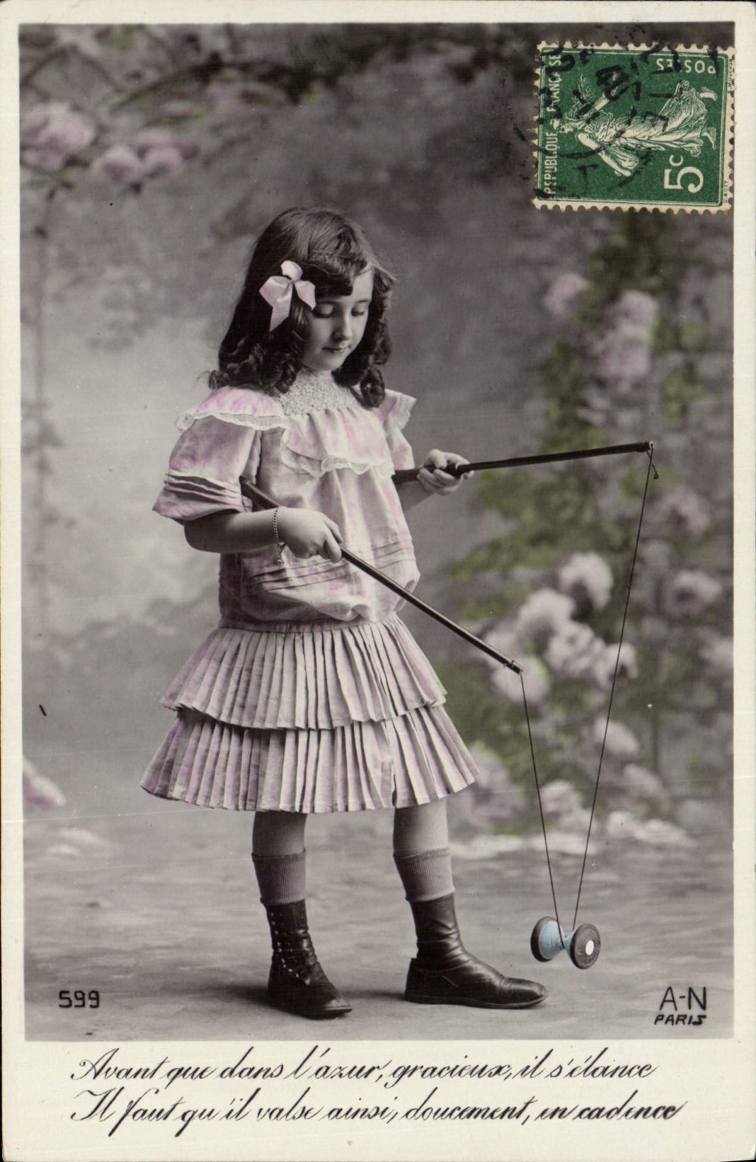 CPA Diabolo Enfant 