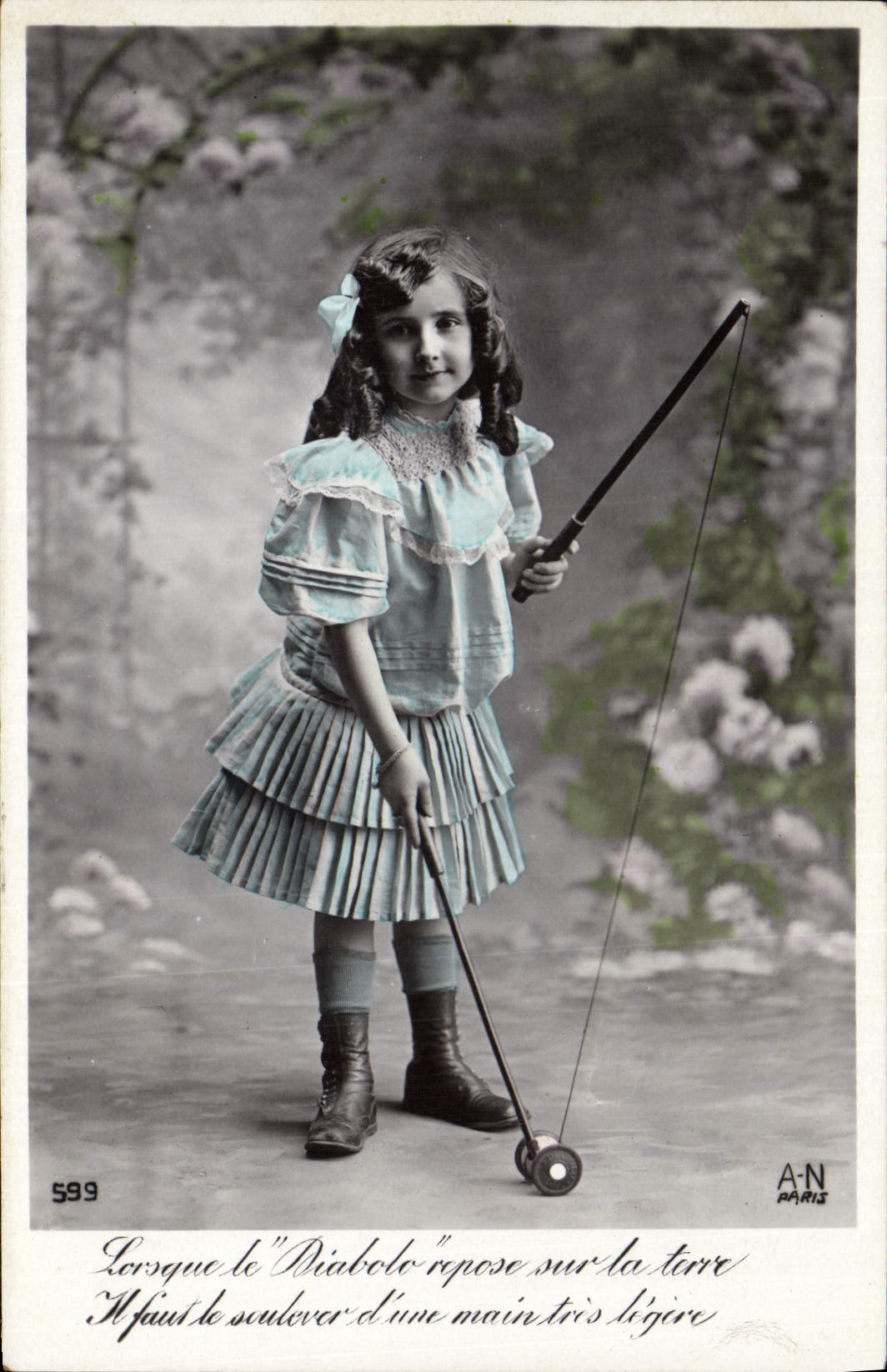 CPA Diabolo Enfant 