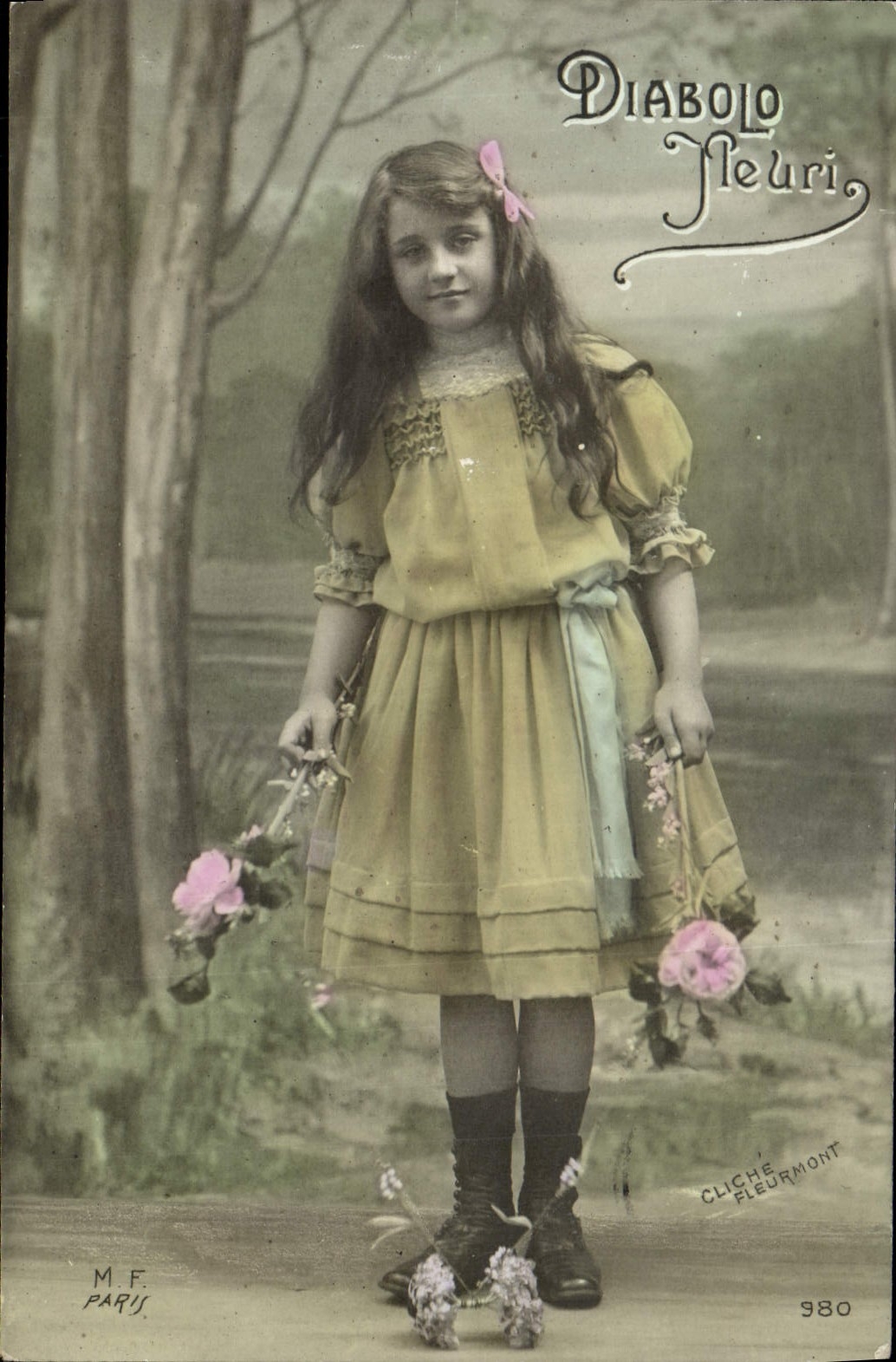 CPA Diabolo Enfant 