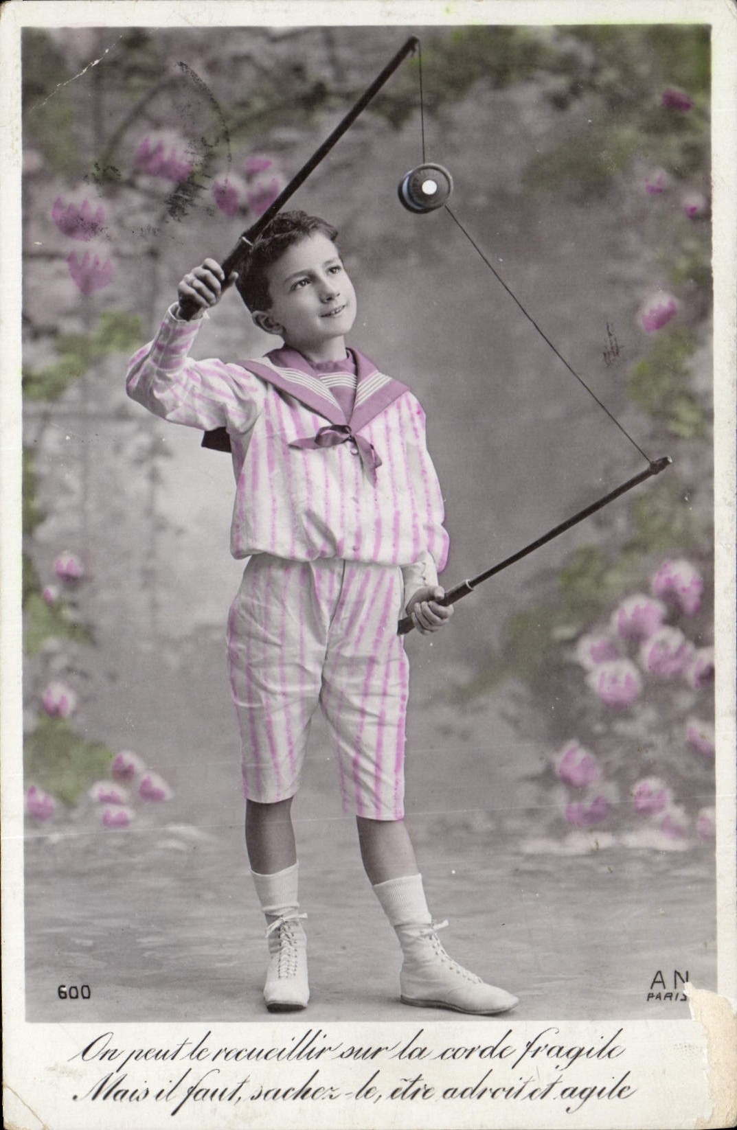 CPA Diabolo Enfant 