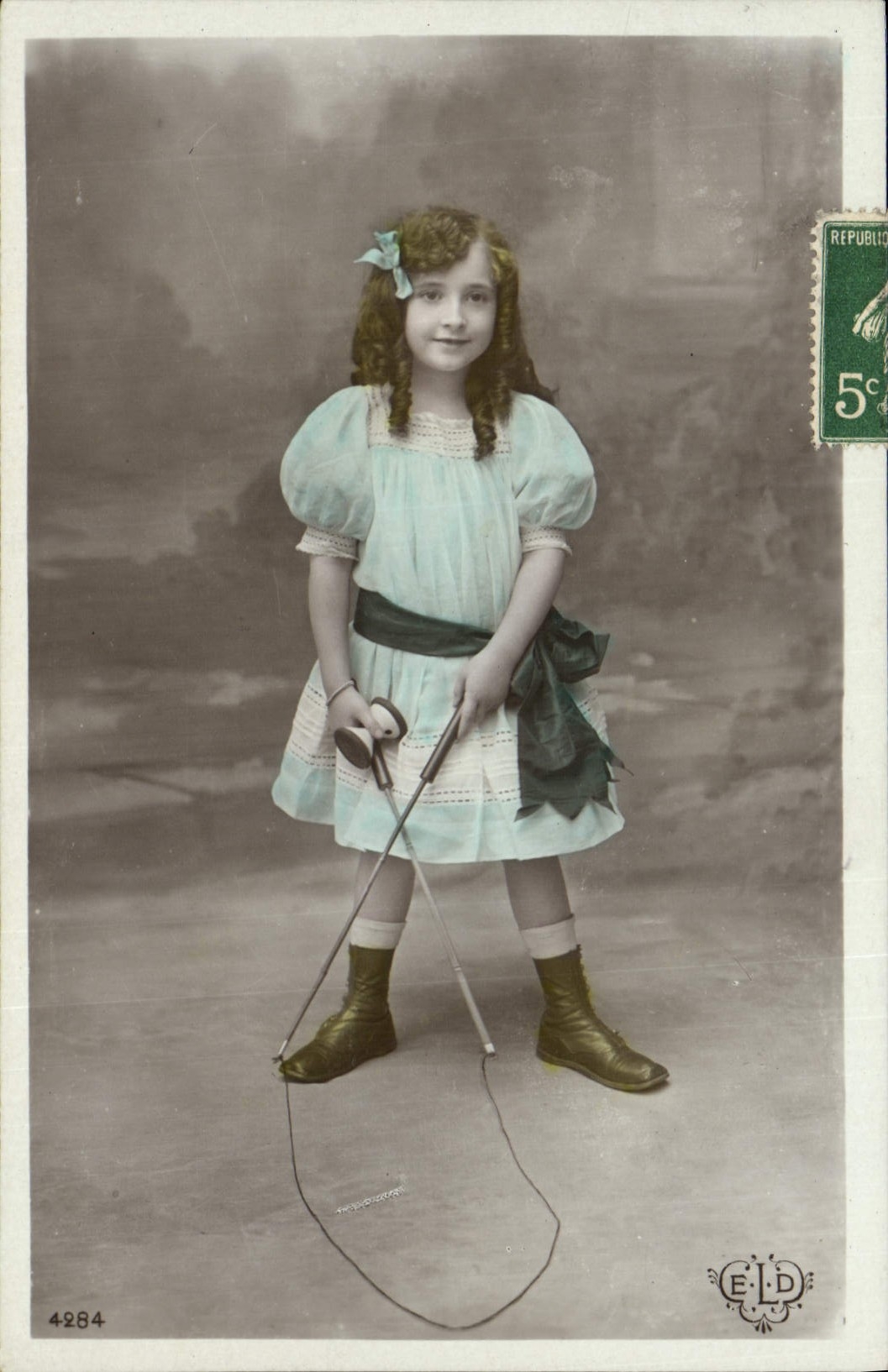 CPA Diabolo Enfant 