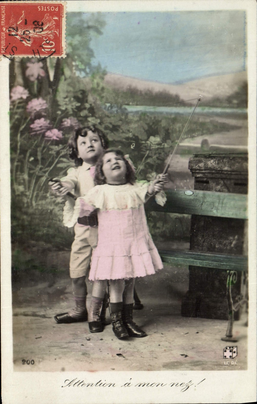 CPA Diabolo Enfants 