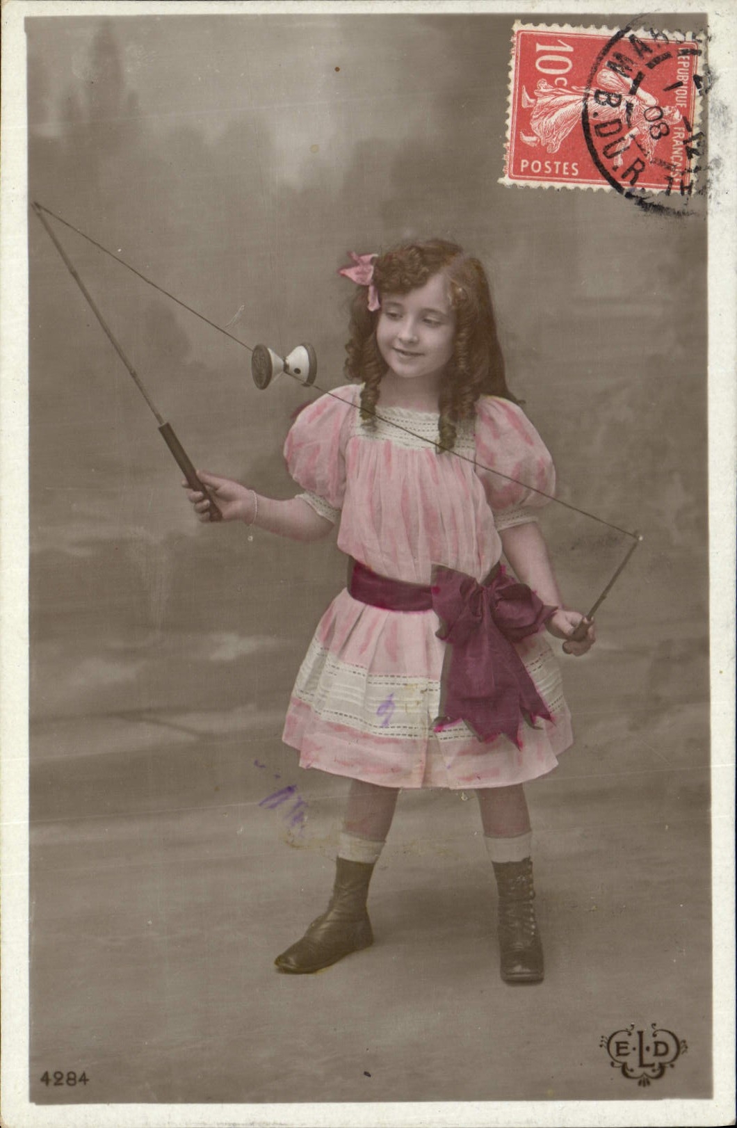 CPA Diabolo Enfant 