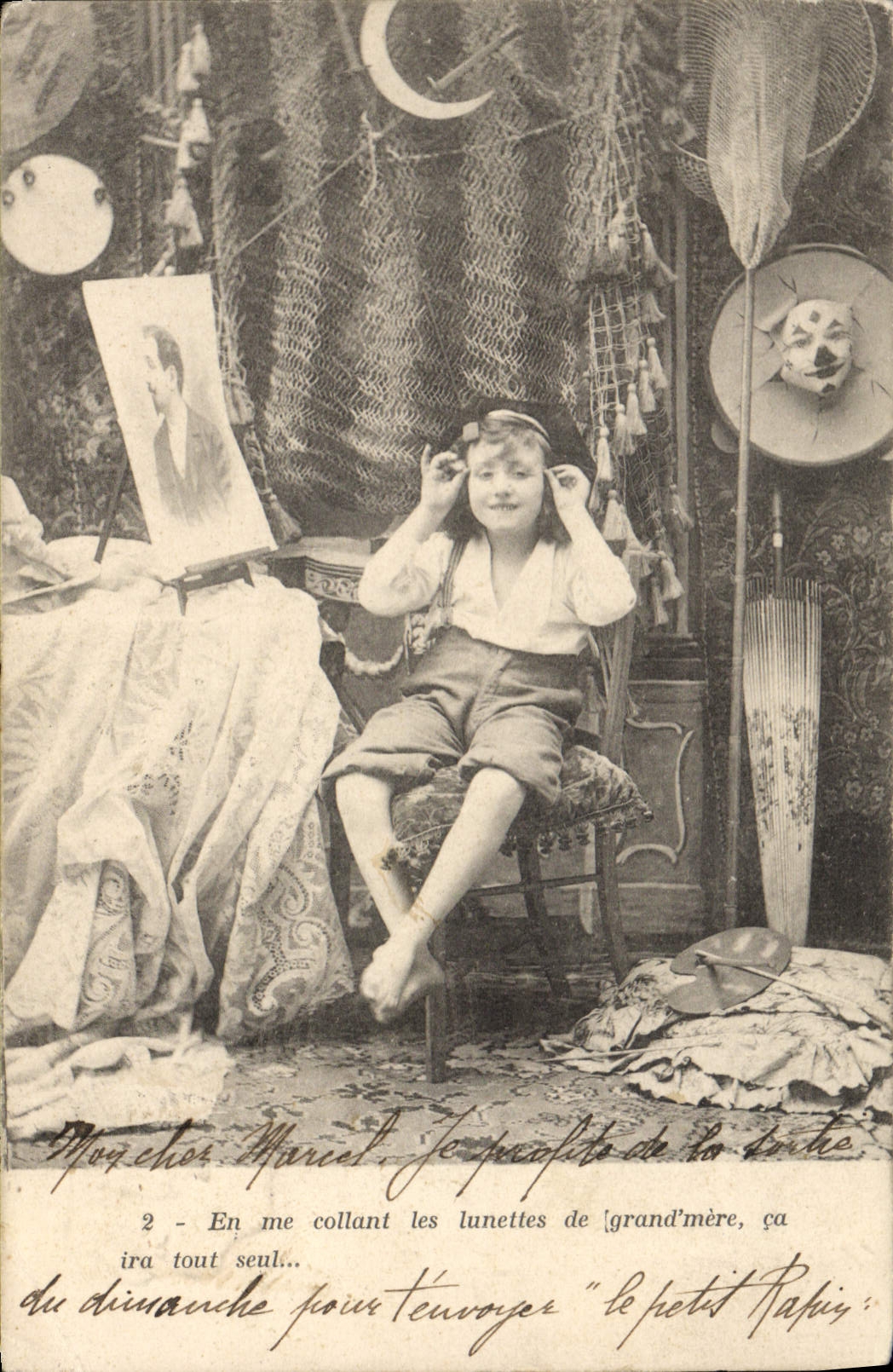 CPA Cirque Clown Enfant