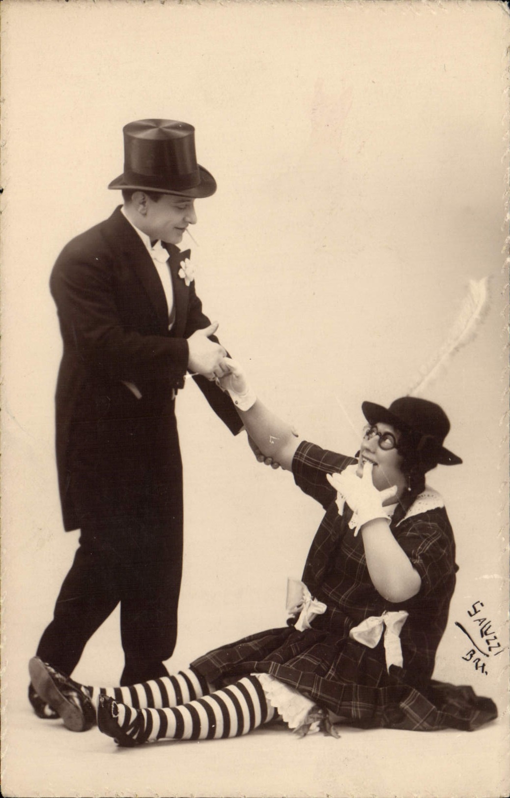 CPA Cirque Clown 